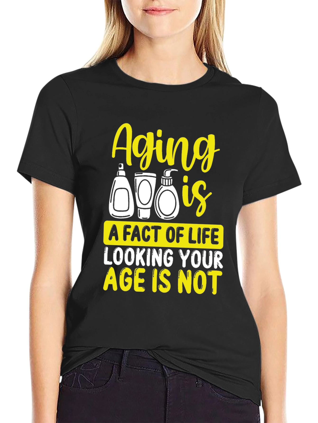 Aging is a Fact of Life Graphic T-Shirt