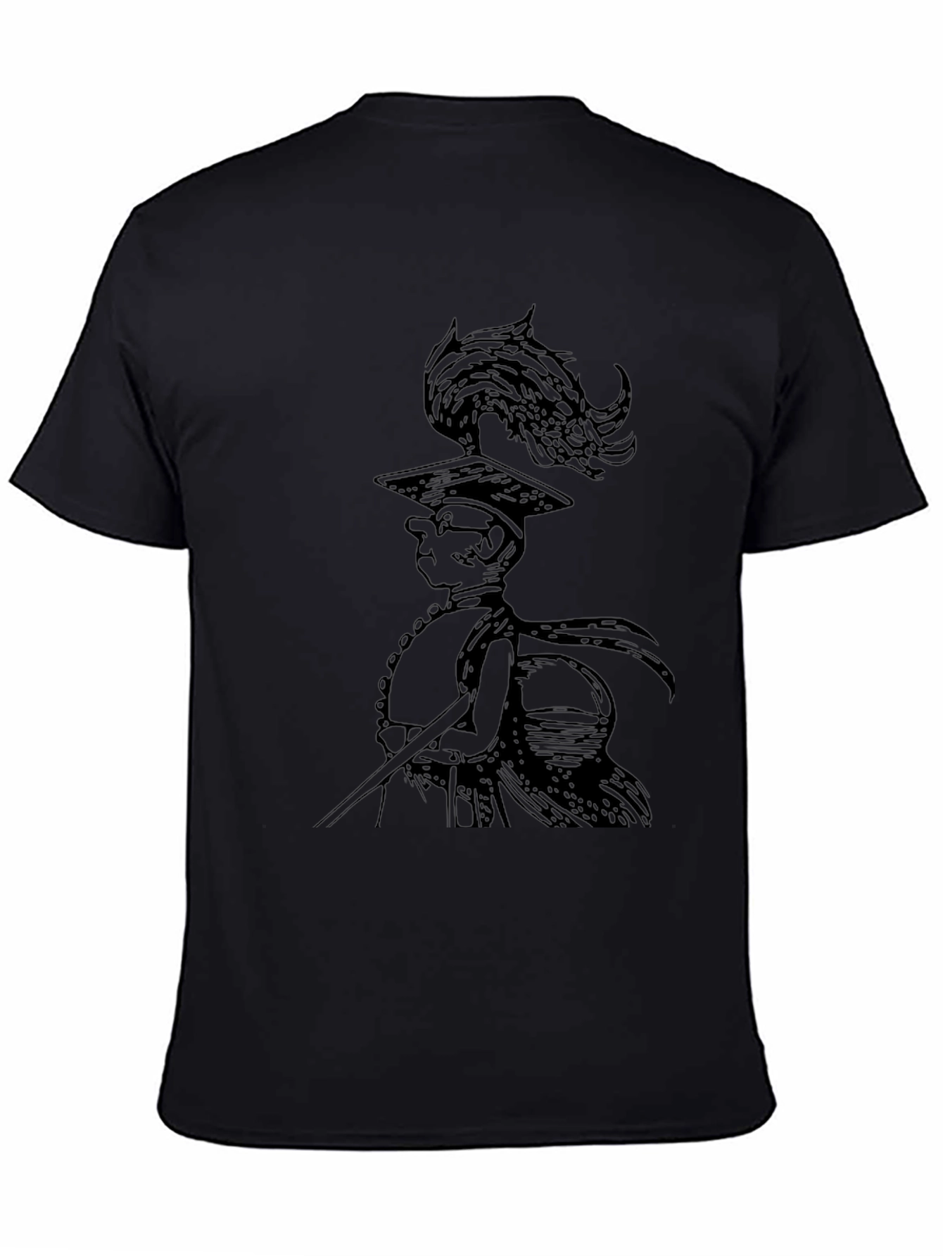 Whimsical Cartoon Figure Graphic T-Shirt