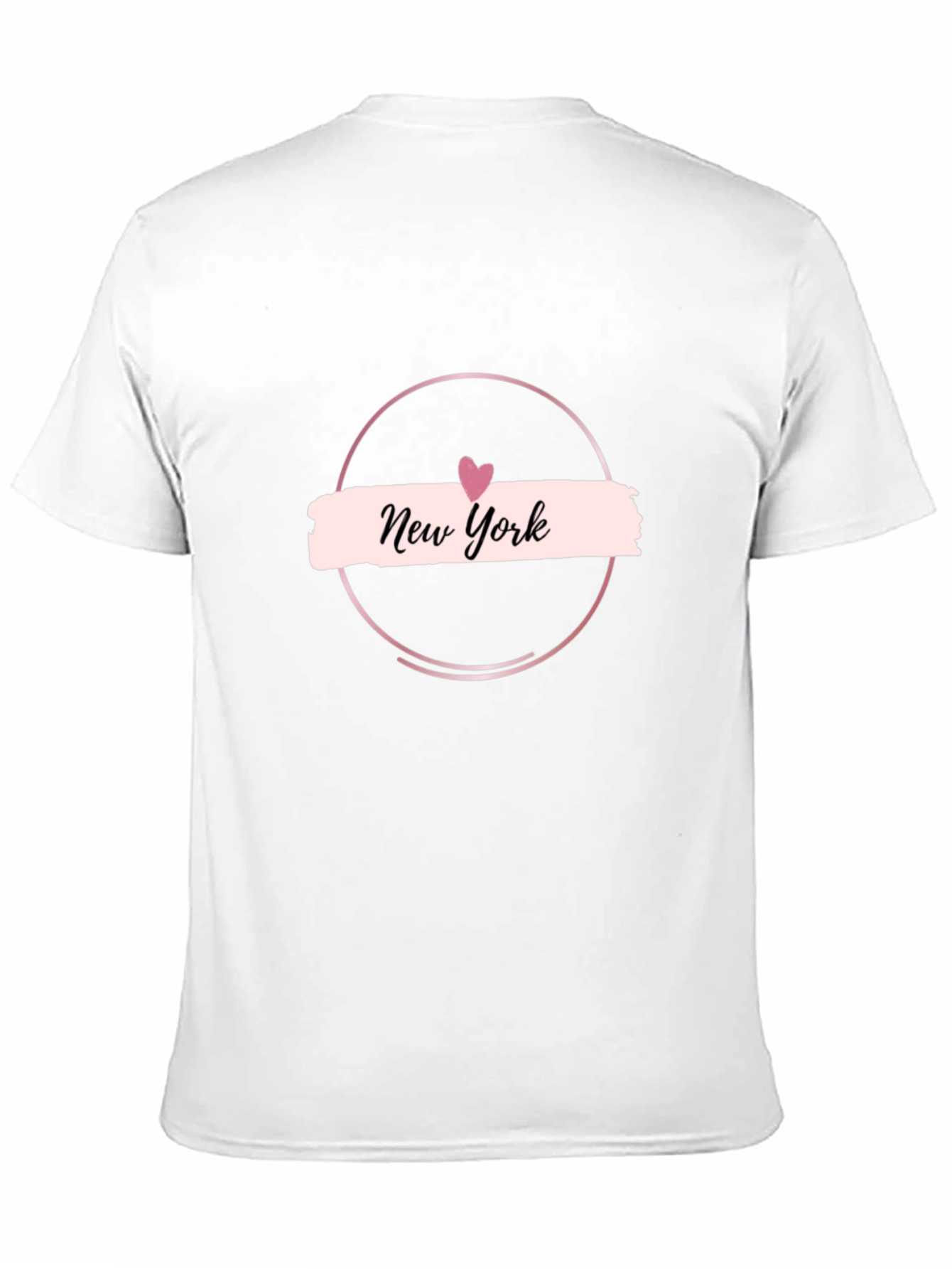 New York Heart Graphic Black T-Shirt