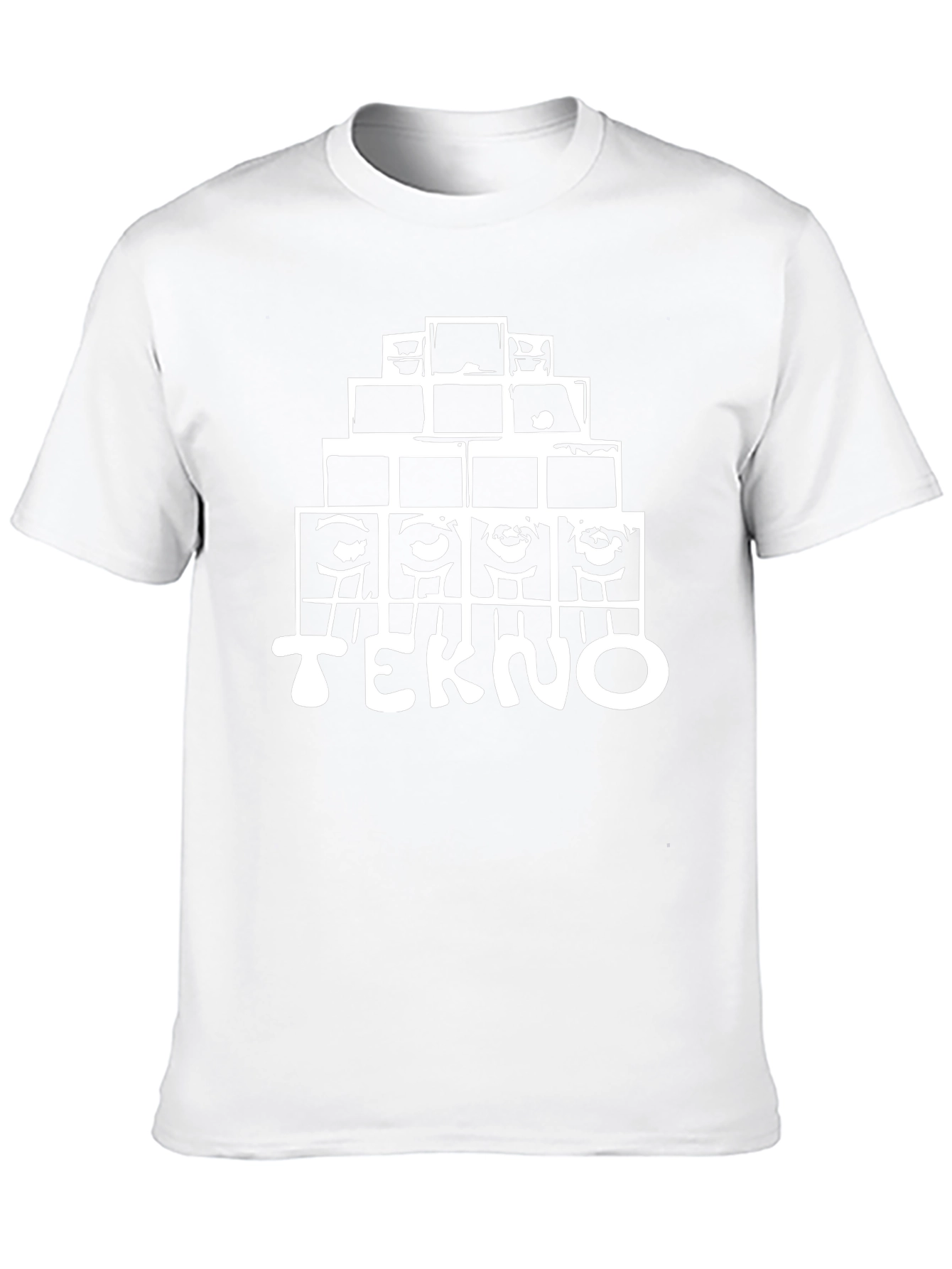 Tekno Speaker Stack Graphic T-Shirt