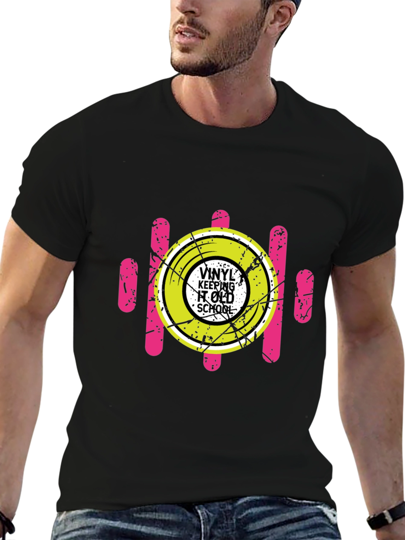 Vinyl Keeping It Old School T-Shirt
