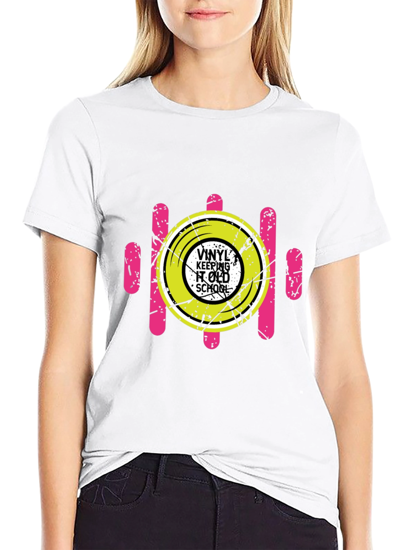 Vinyl Keeping It Old School T-Shirt