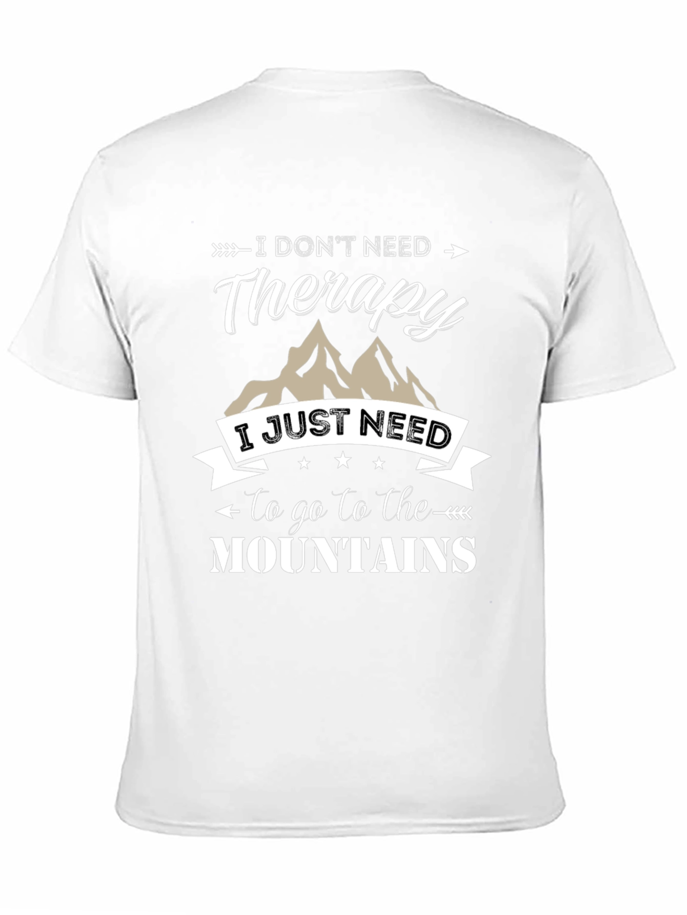 Mountain Therapy Graphic Tee - Adventure Awaits