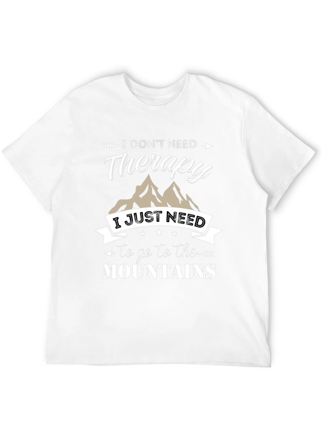Mountain Therapy Graphic Tee - Adventure Awaits