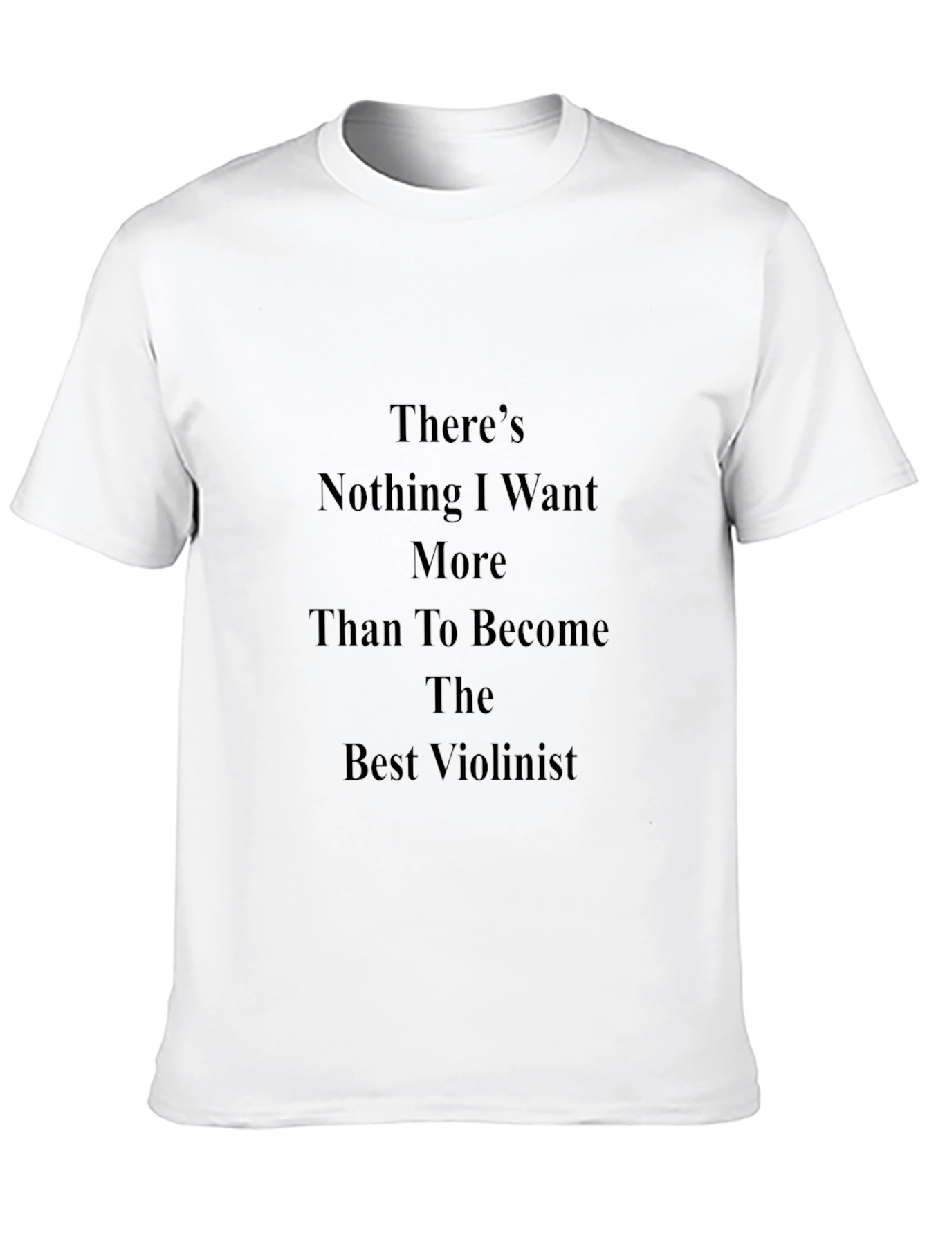 Violinist Dream T-Shirt - Black Cotton Tee