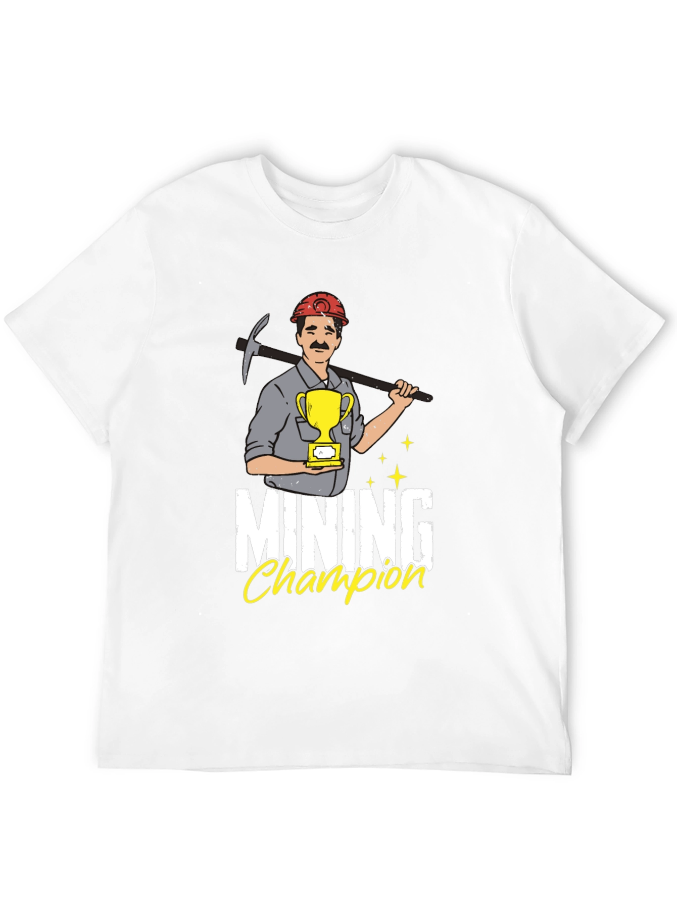 Mining Champion Graphic Tee - Black