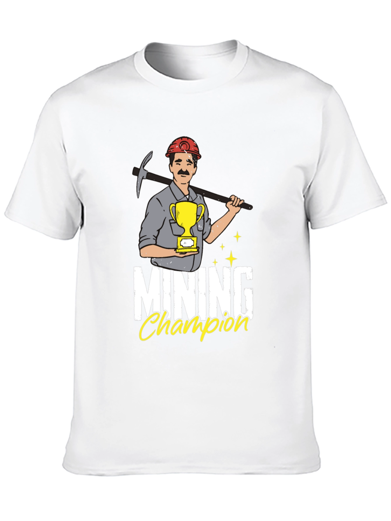 Mining Champion Graphic Tee - Black