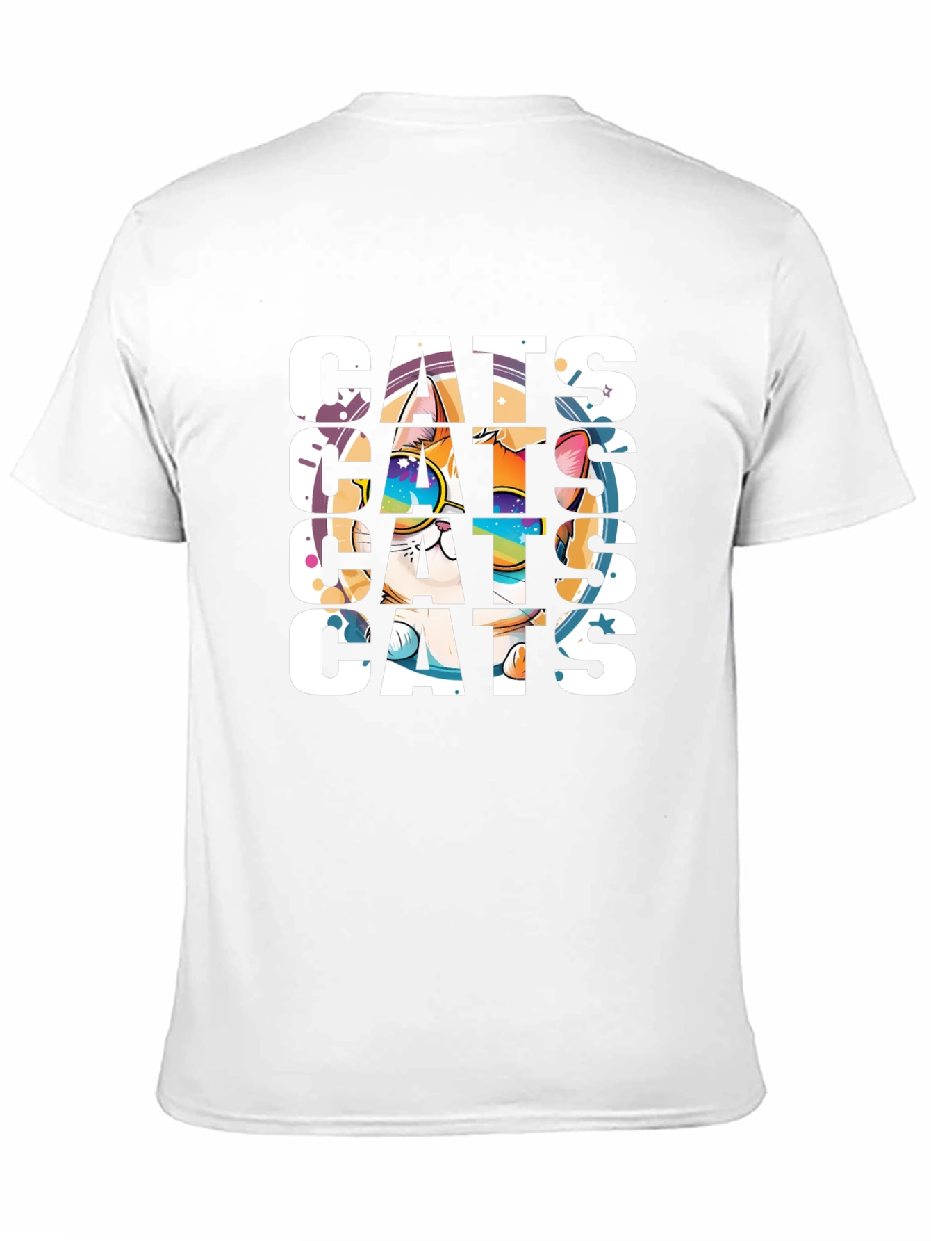Cool Cats Graphic Tee - Unisex Black T-Shirt