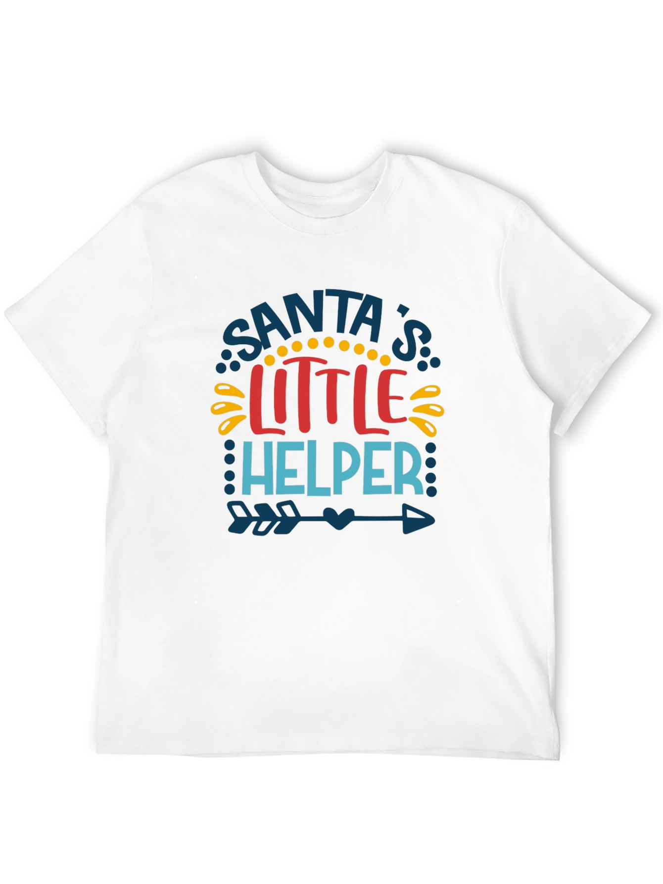 Santas Little Helper T-Shirt - Holiday Cheer
