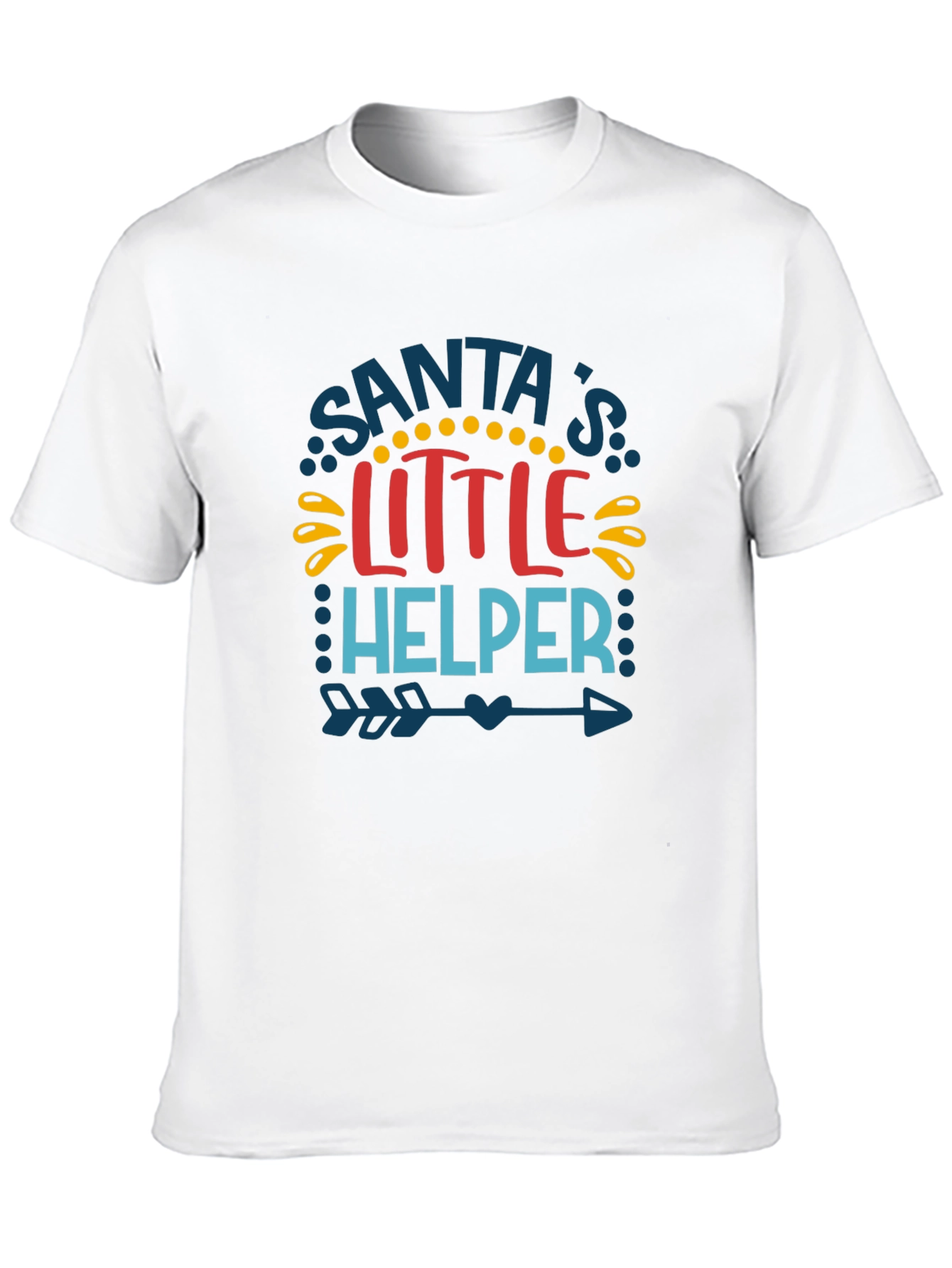 Santas Little Helper T-Shirt - Holiday Cheer