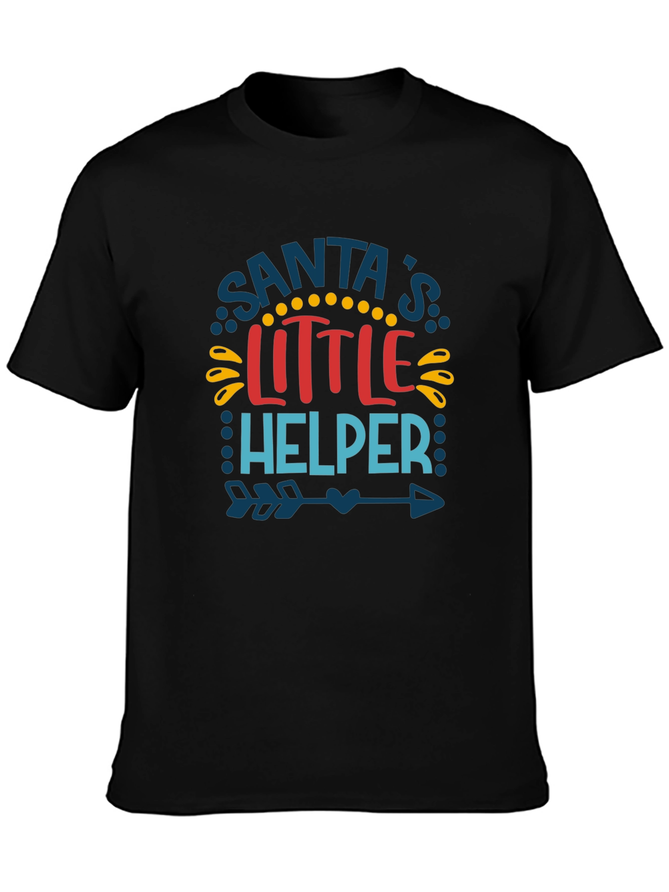 Santas Little Helper T-Shirt - Holiday Cheer