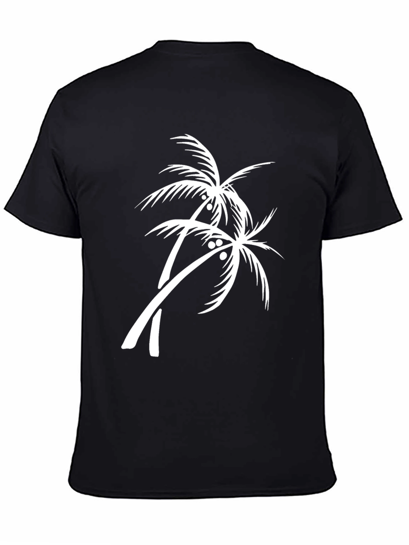Palm Tree Graphic T-Shirt - Summer Beach Vibes