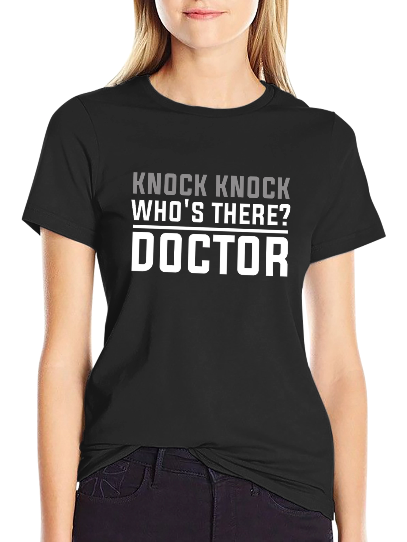 Knock Knock Doctor Joke T-Shirt