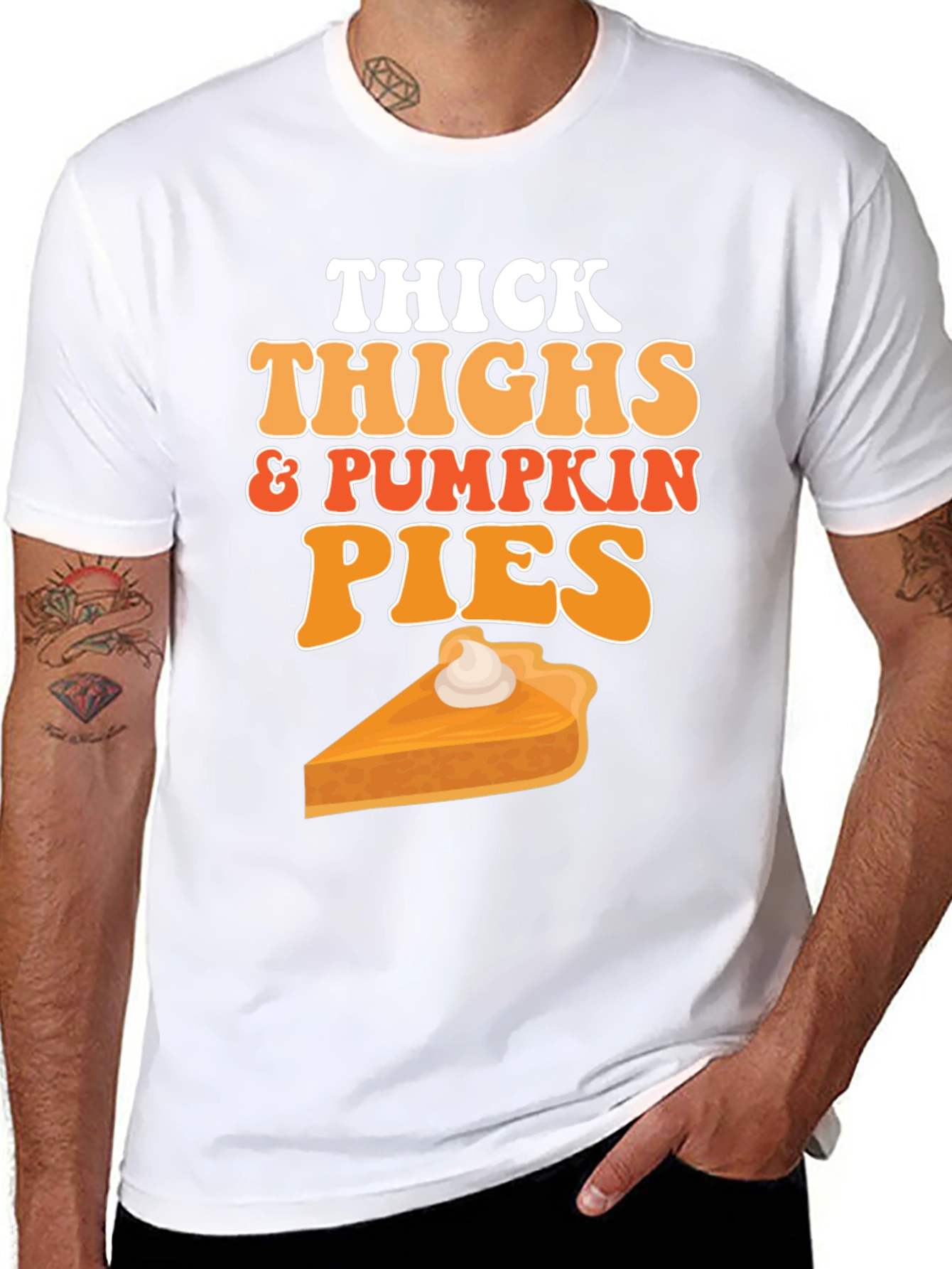 Thick Thighs & Pumpkin Pies Graphic Tee