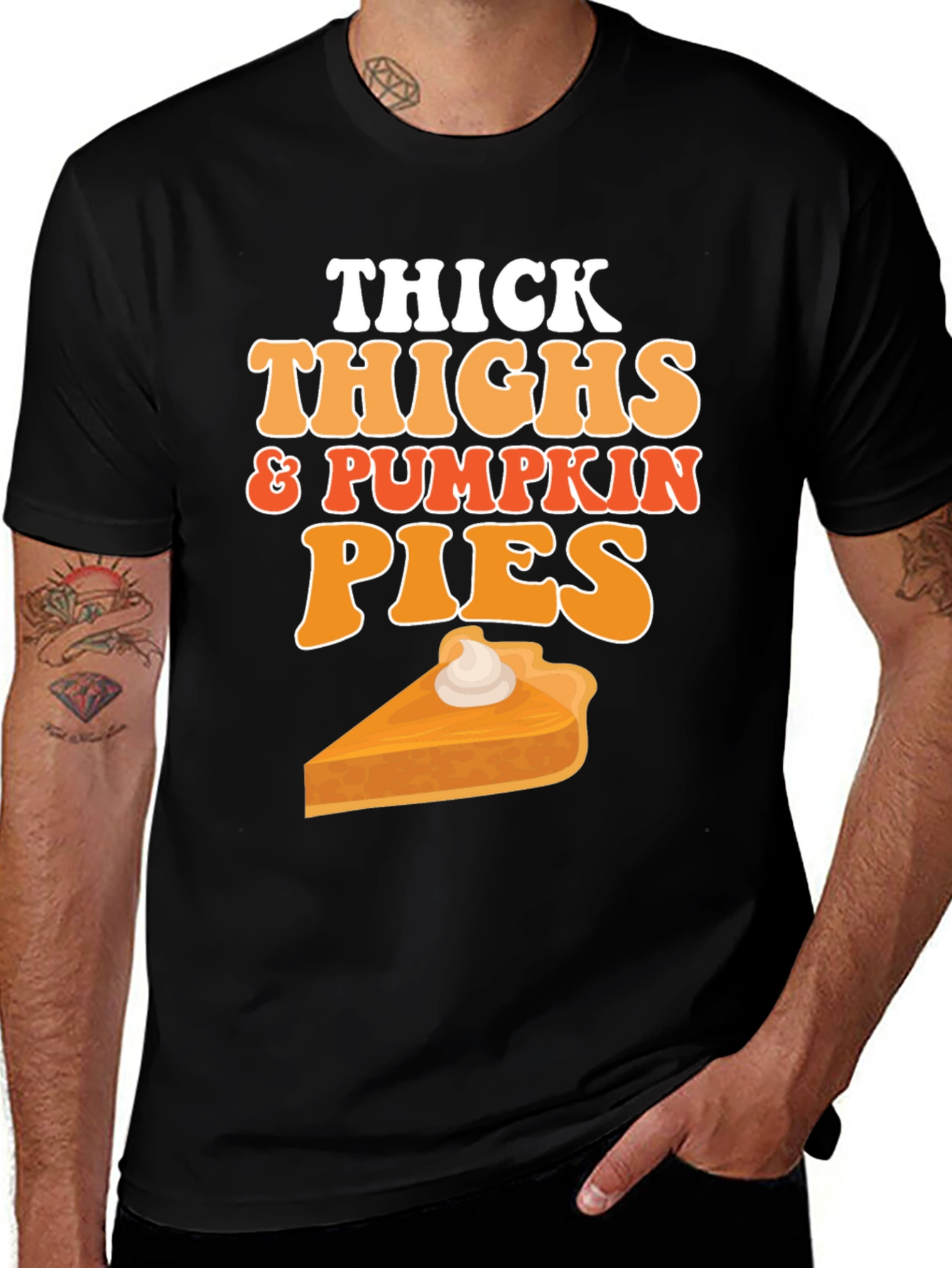 Thick Thighs & Pumpkin Pies Graphic Tee