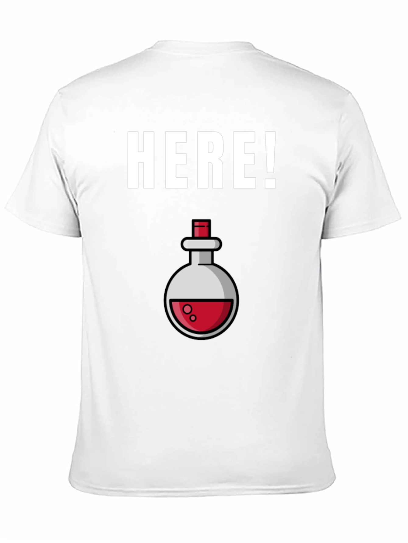 HERE! T-Shirt Potion Lab Humor