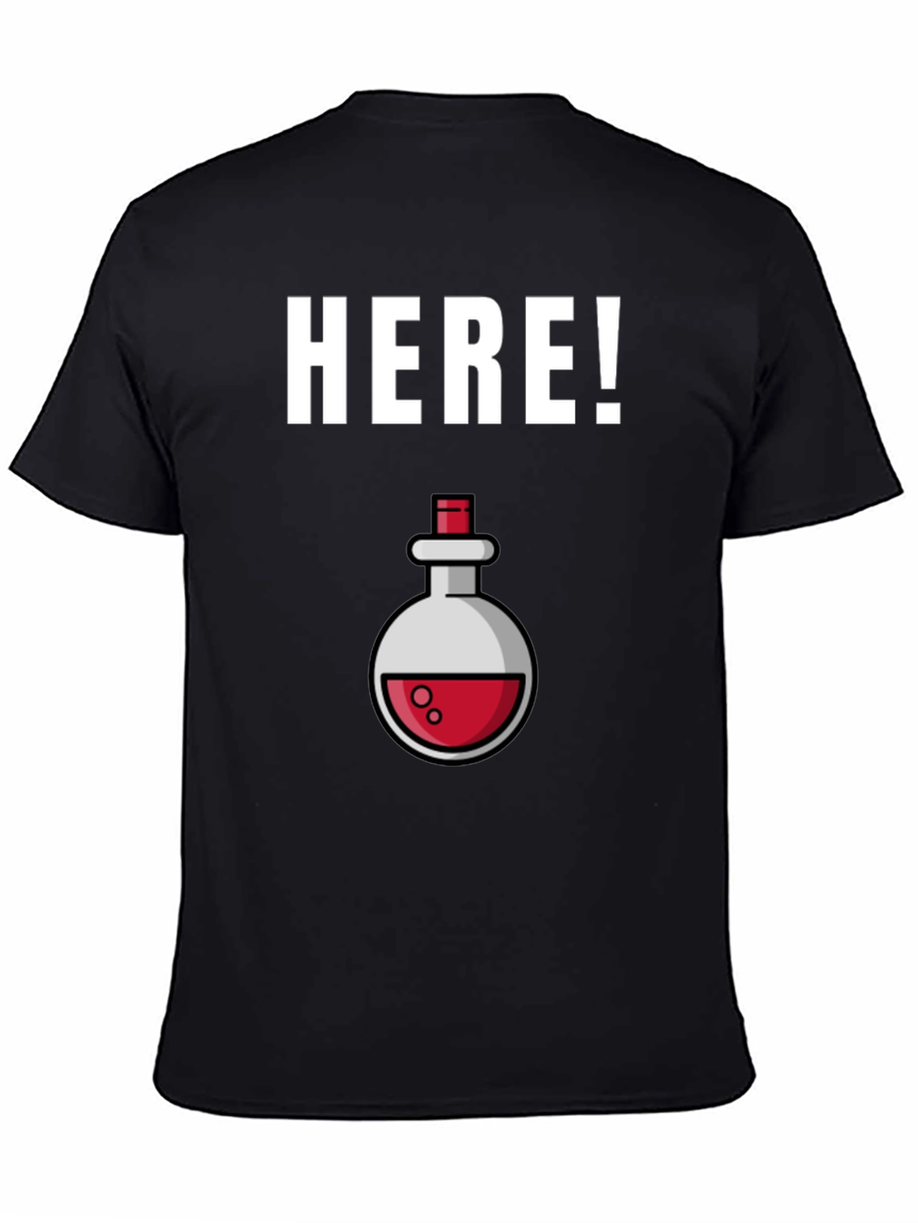 HERE! T-Shirt Potion Lab Humor