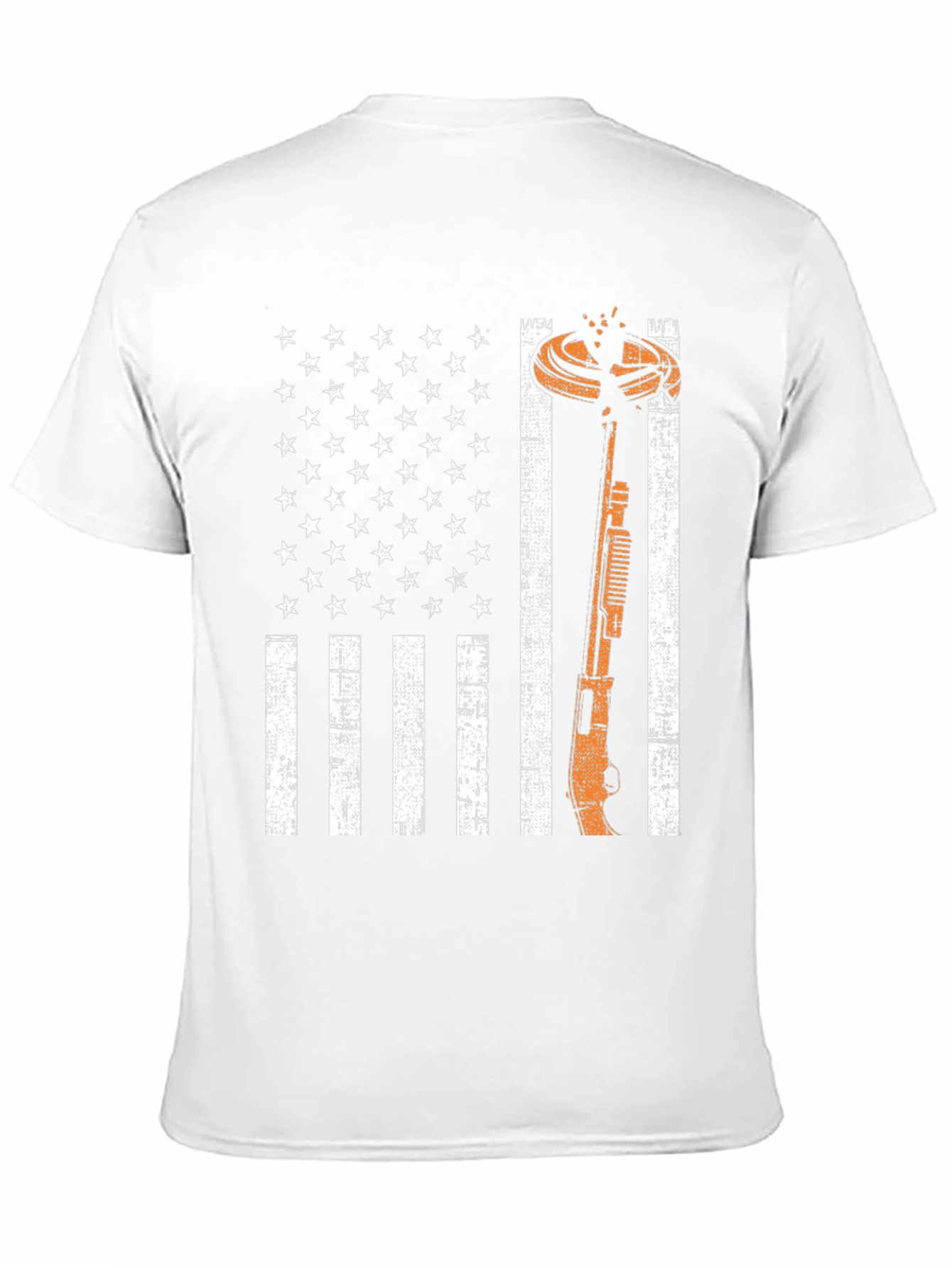 American Flag Skeet Shooting T-Shirt