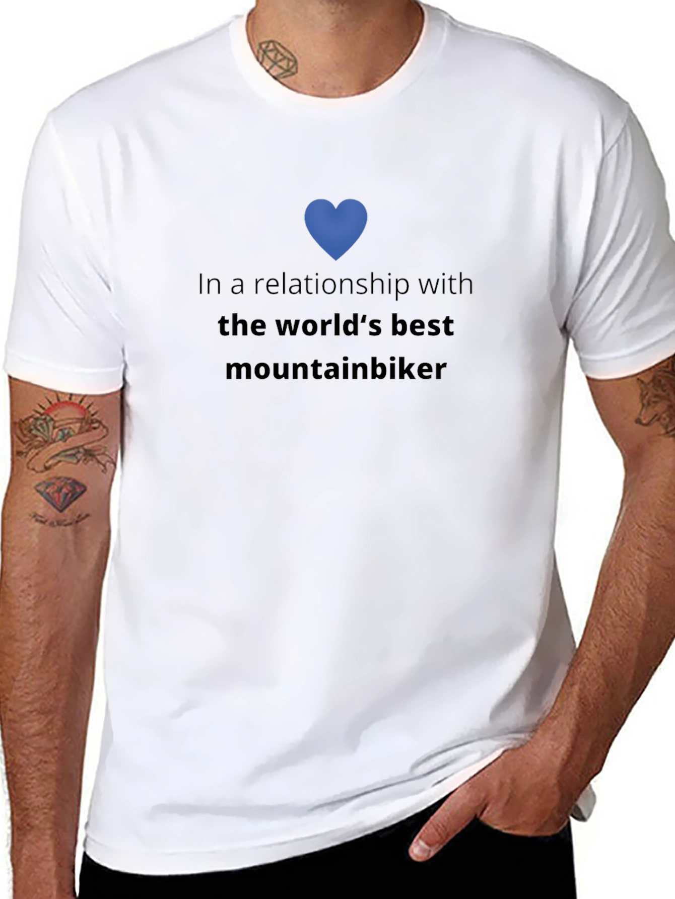 Mountain Biker Relationship T-Shirt