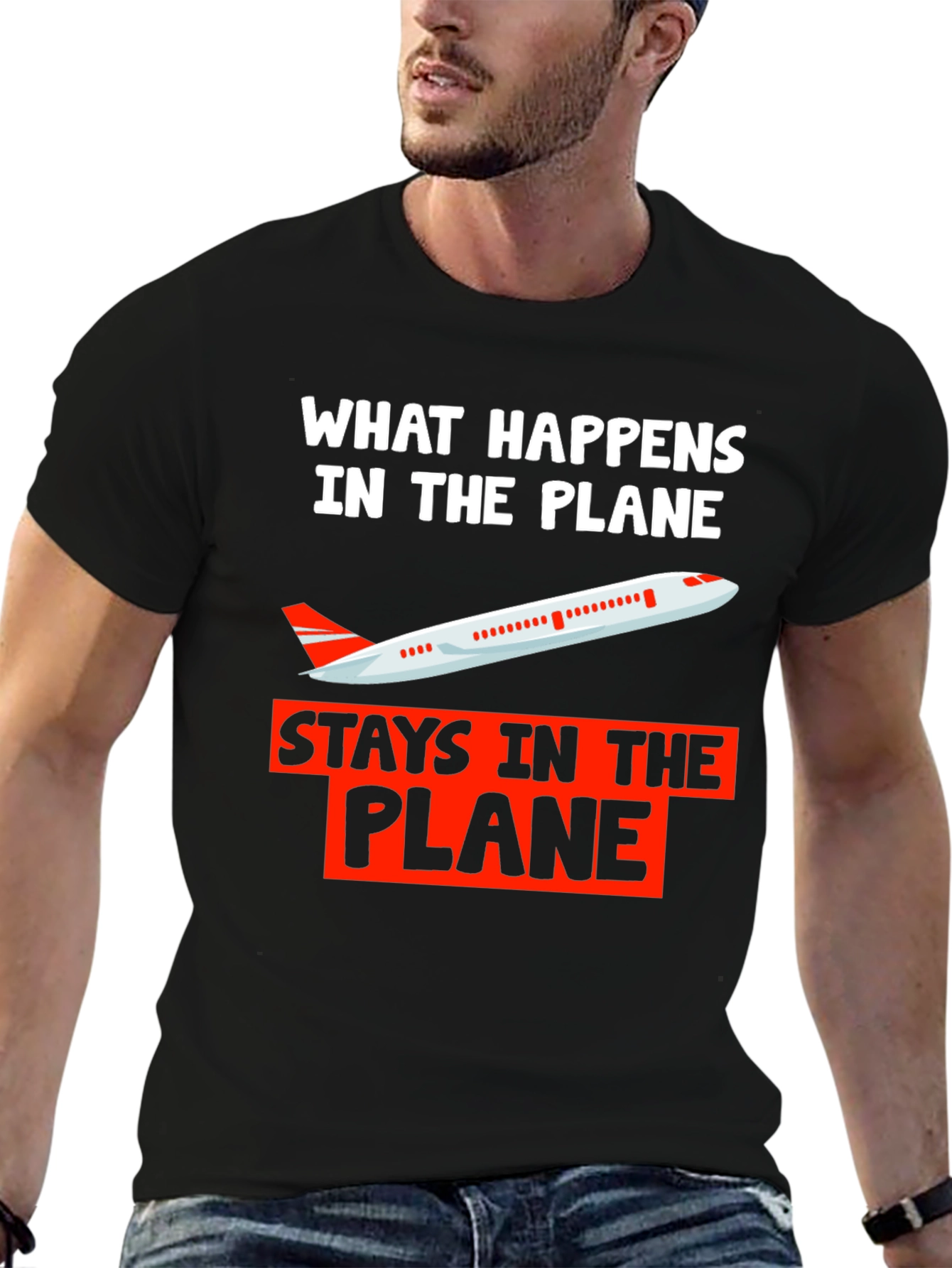 What Happens in The Plane T-Shirt