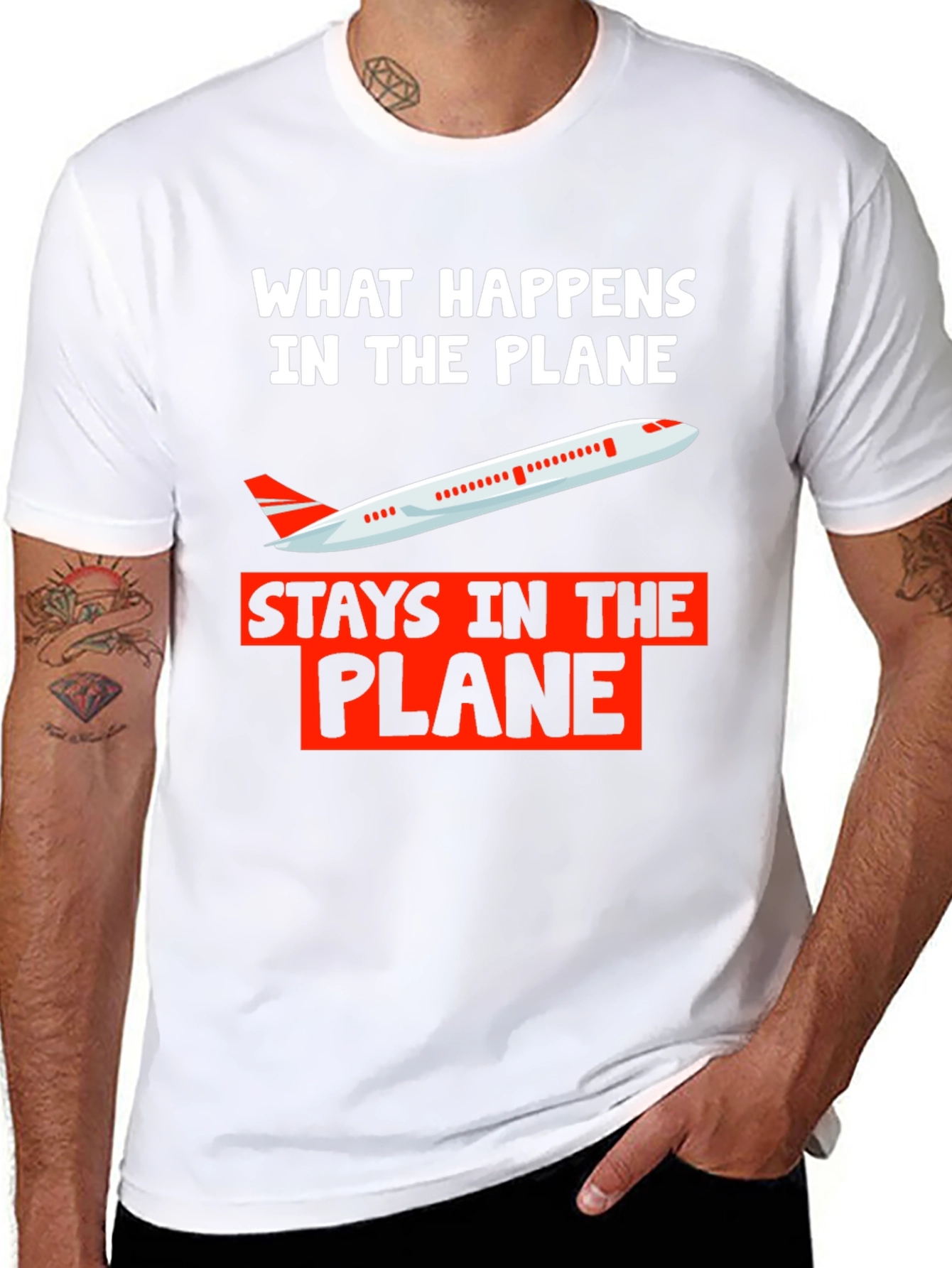 What Happens in The Plane T-Shirt