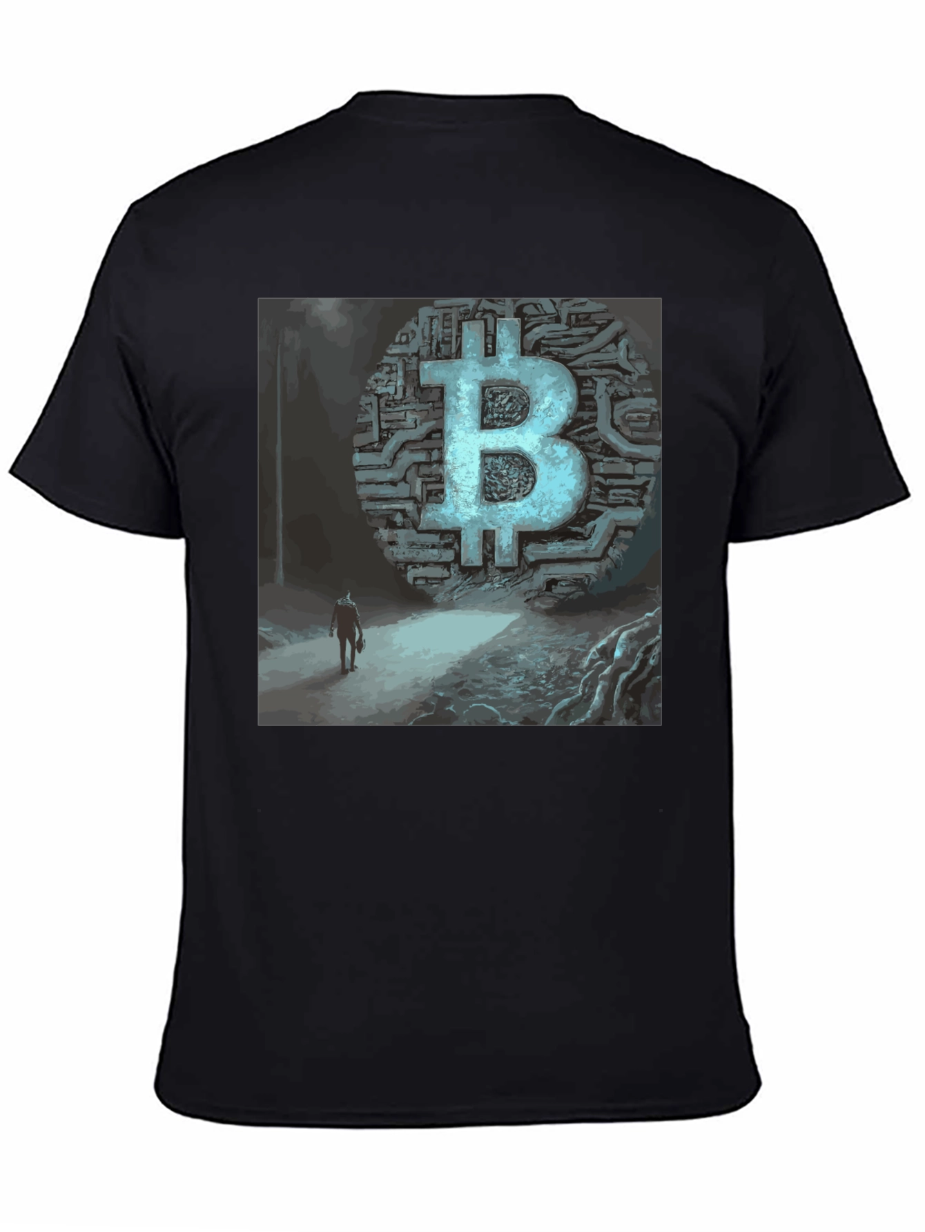 Bitcoin T-Shirt Crypto Art Tee