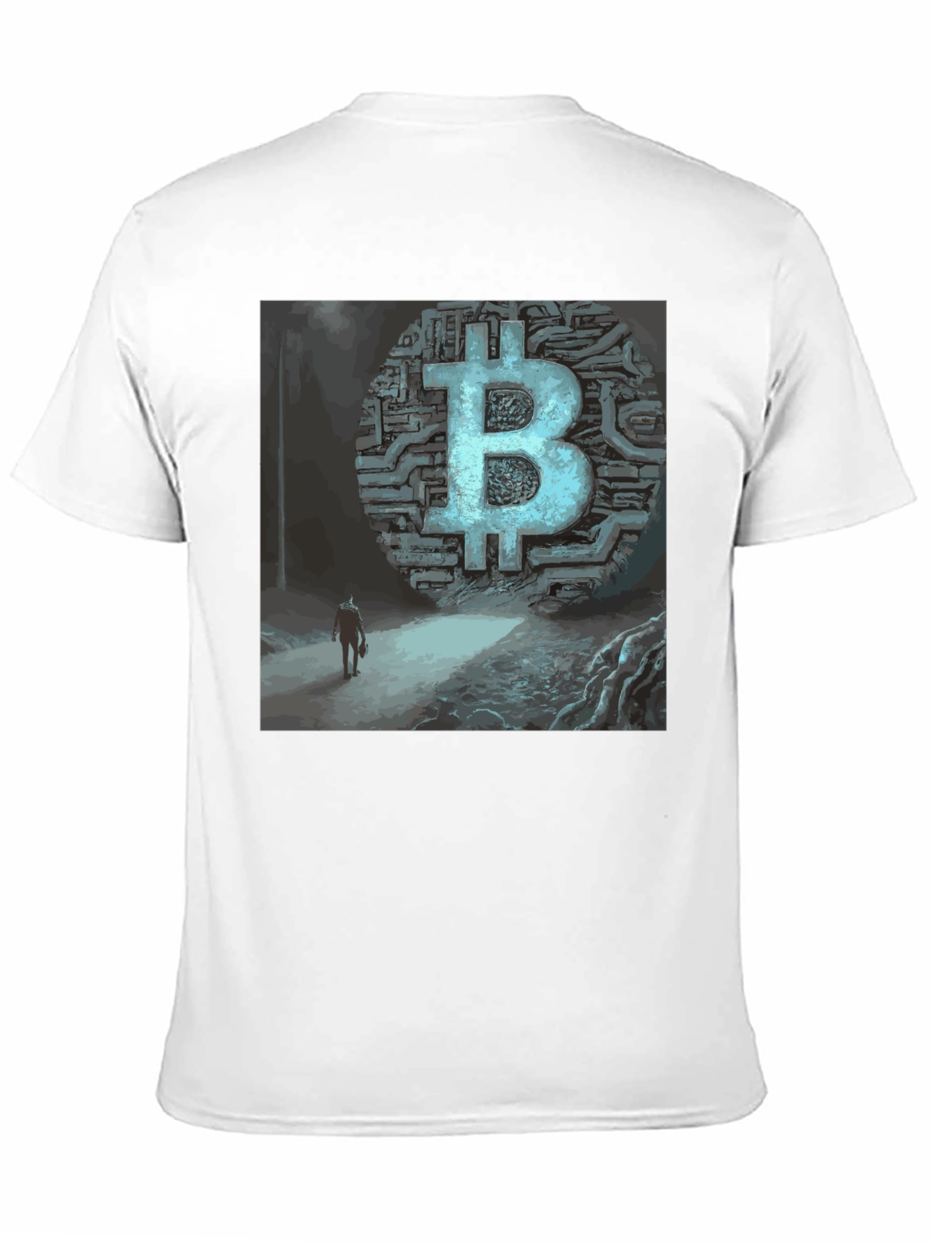 Bitcoin T-Shirt Crypto Art Tee