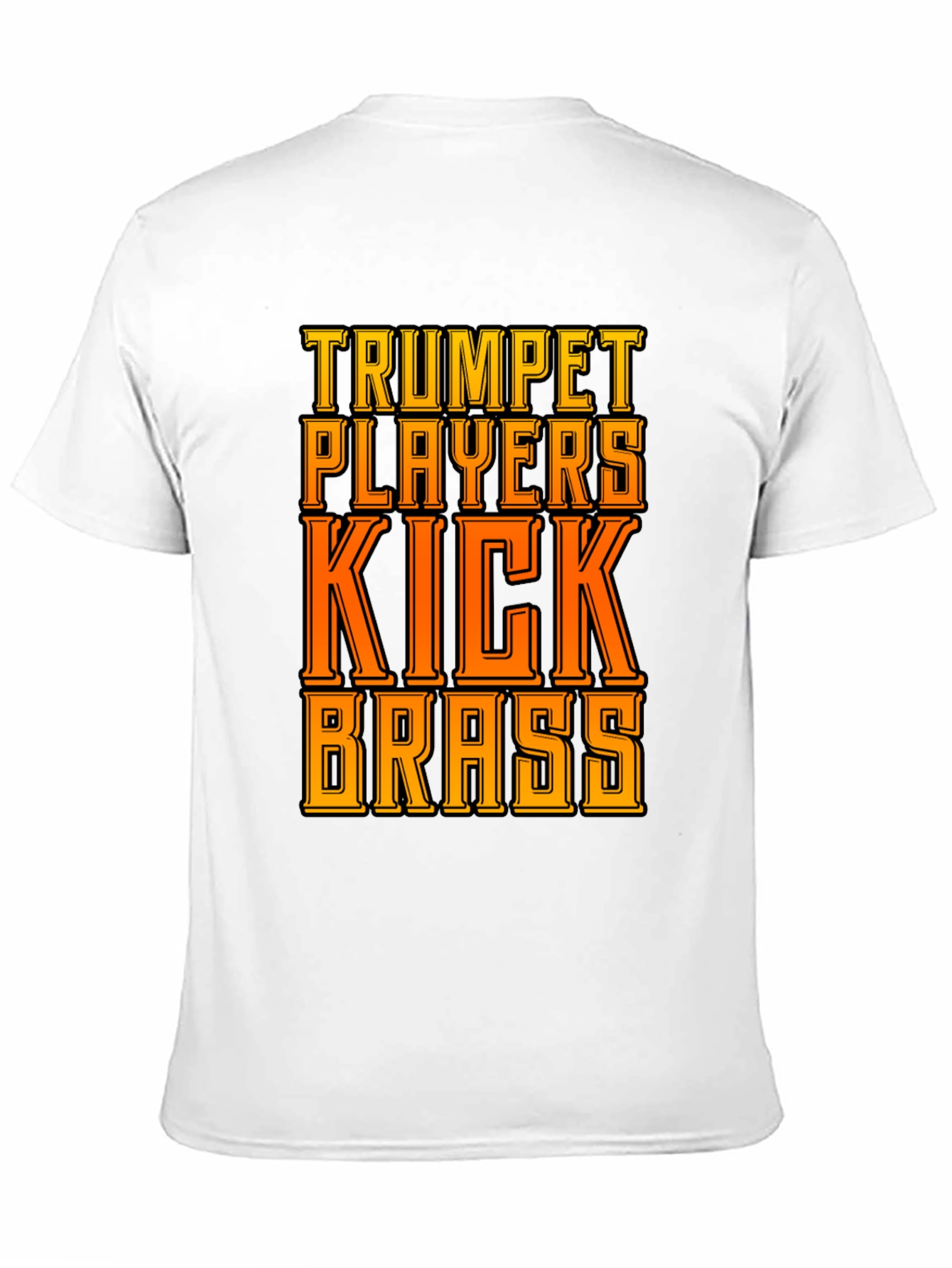 Trumpet Players Kick Brass Graphic Tee
