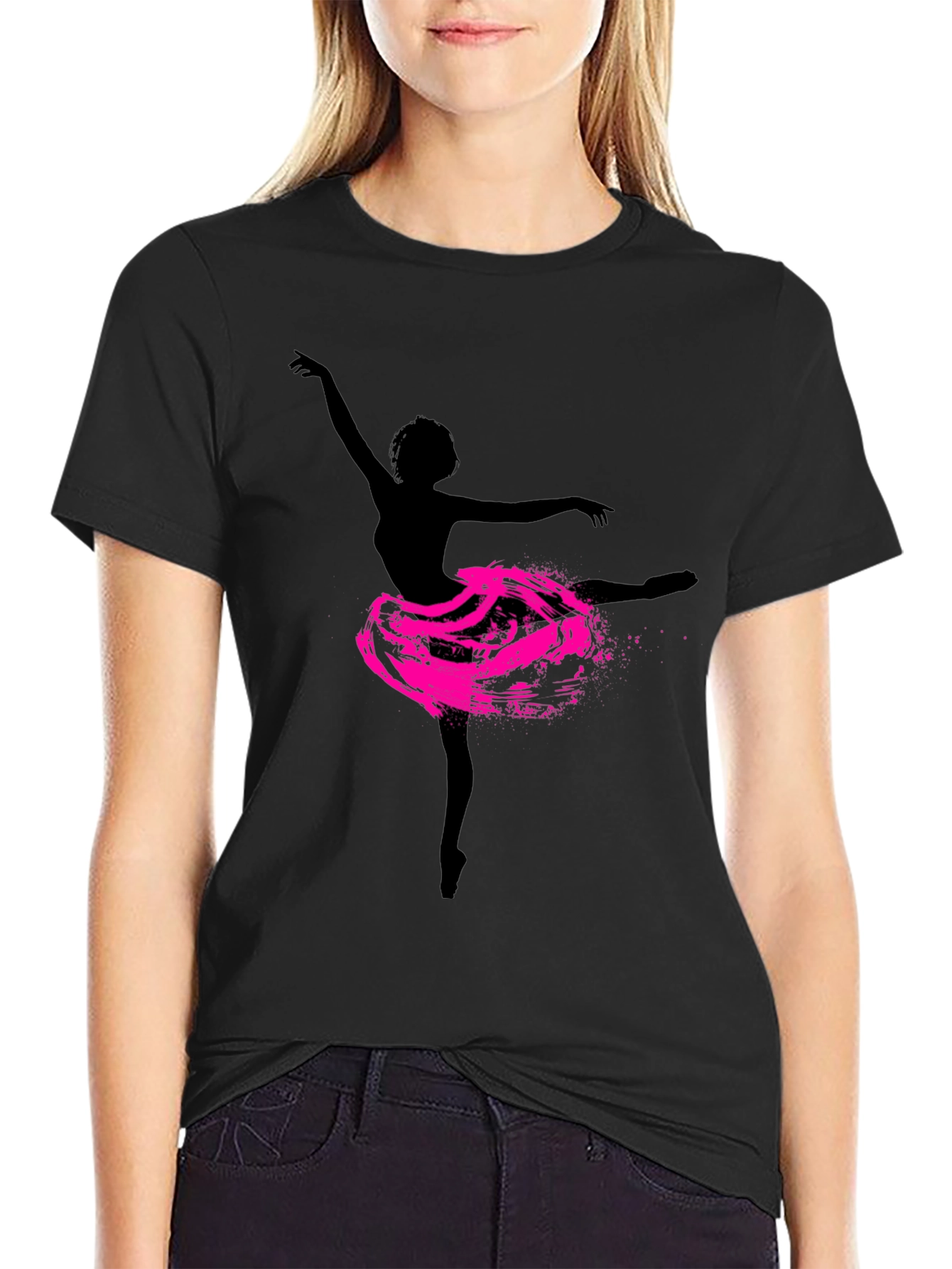 Ballerina Graphic Tee - Stylish Mens T-Shirt