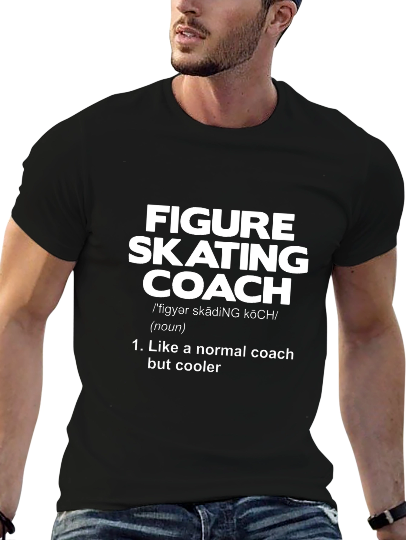 Figure Skating Coach T-Shirt - Cool Definition