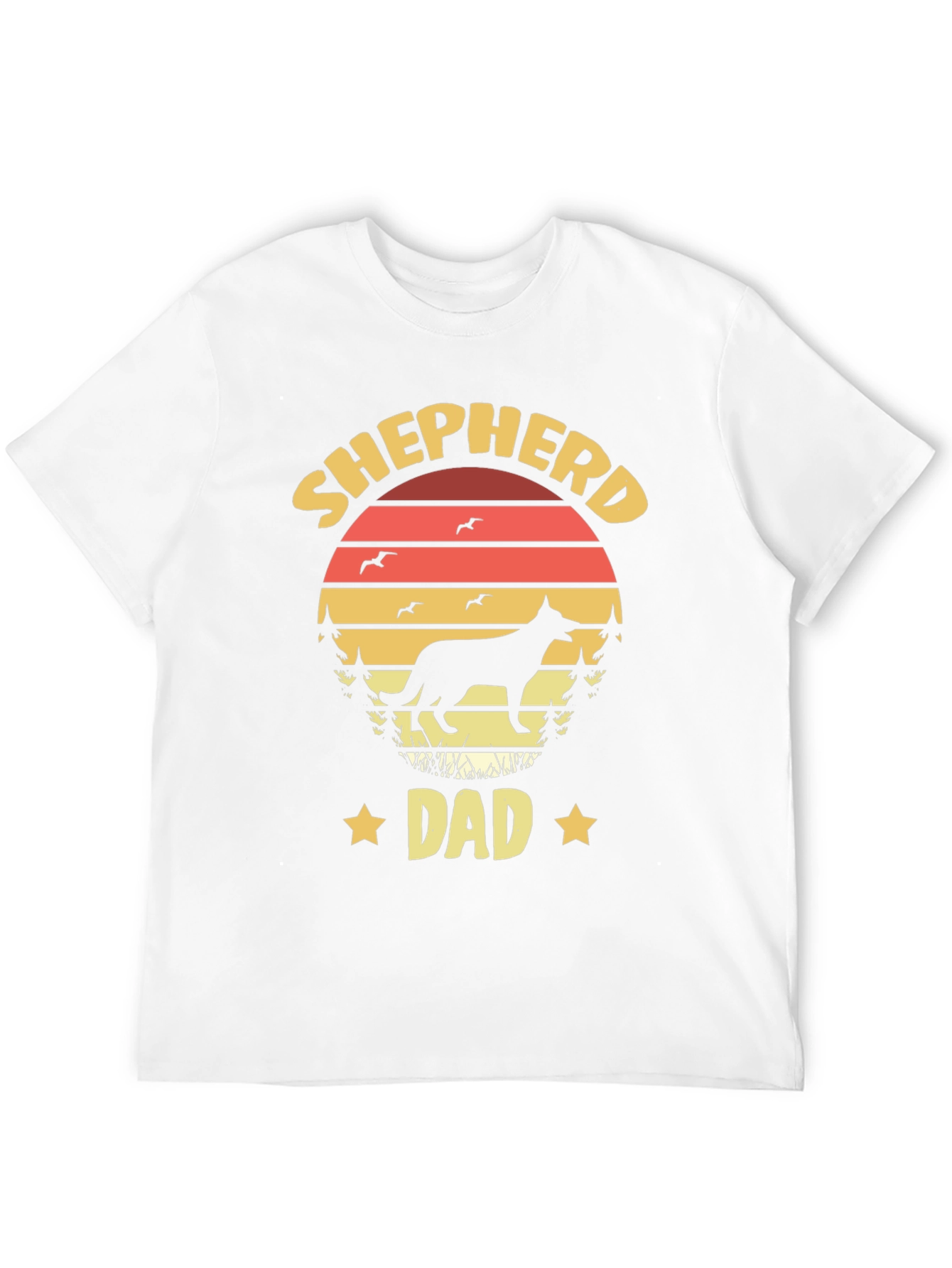 Shepherd Dad Graphic T-Shirt