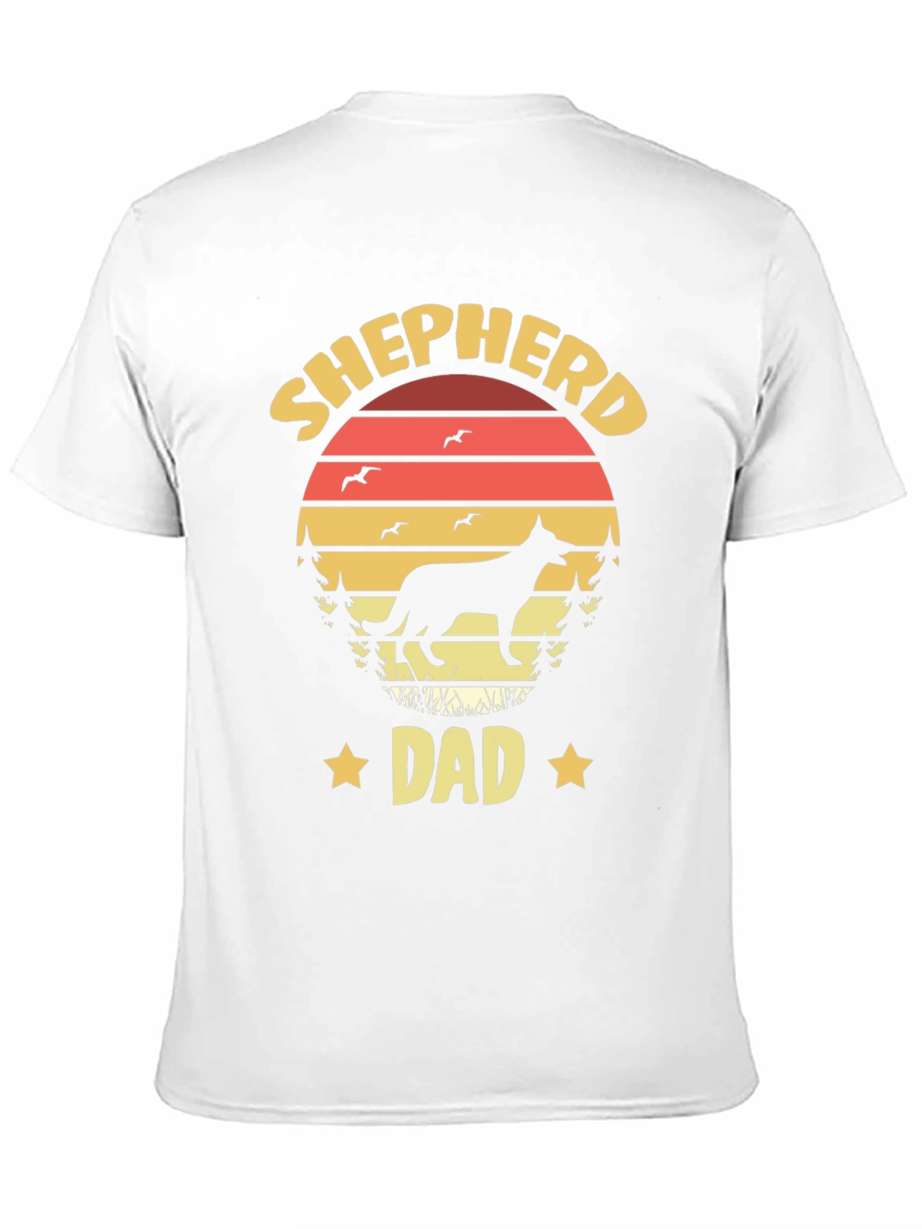 Shepherd Dad Graphic T-Shirt