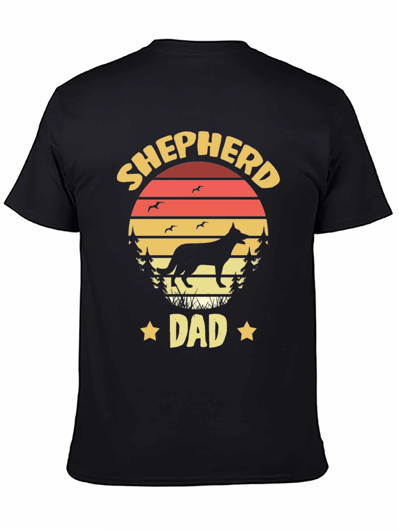 Shepherd Dad Graphic T-Shirt