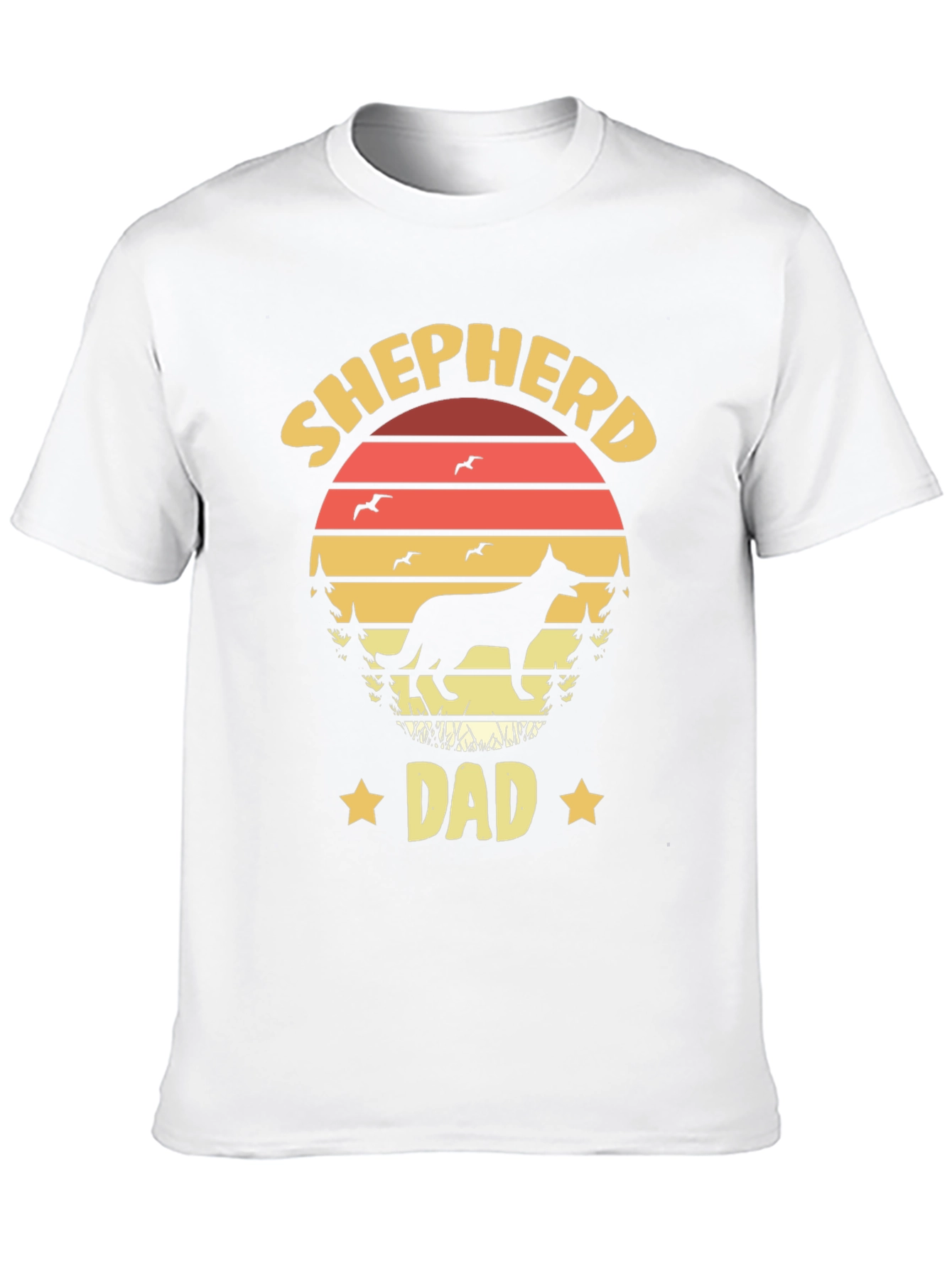 Shepherd Dad Graphic T-Shirt