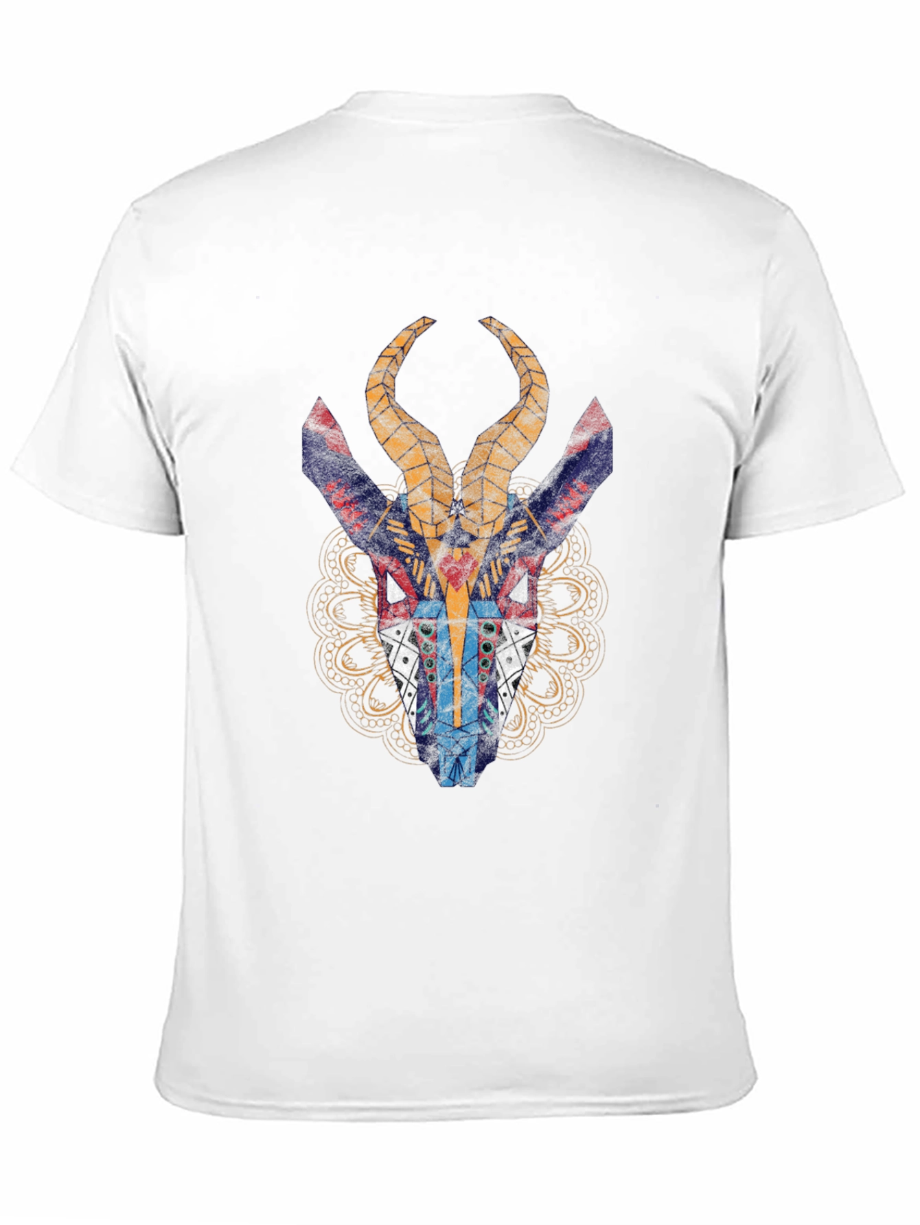 Geometric Animal Print T-Shirt