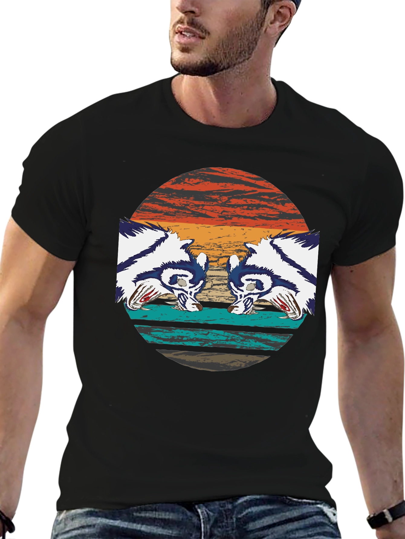 Retro Raccoon T-Shirt
