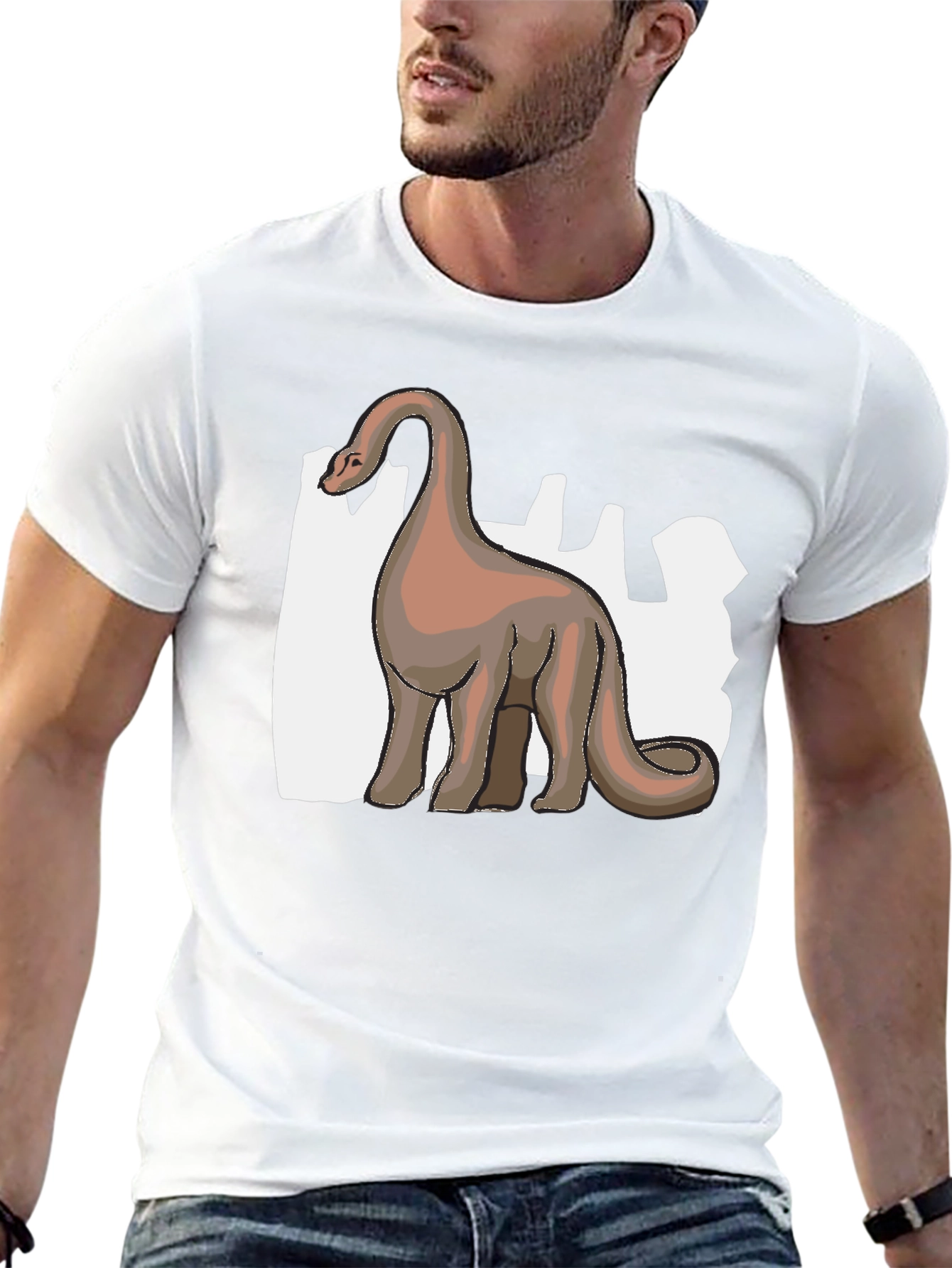 Dinosaur Graphic T-Shirt - Classic Fit