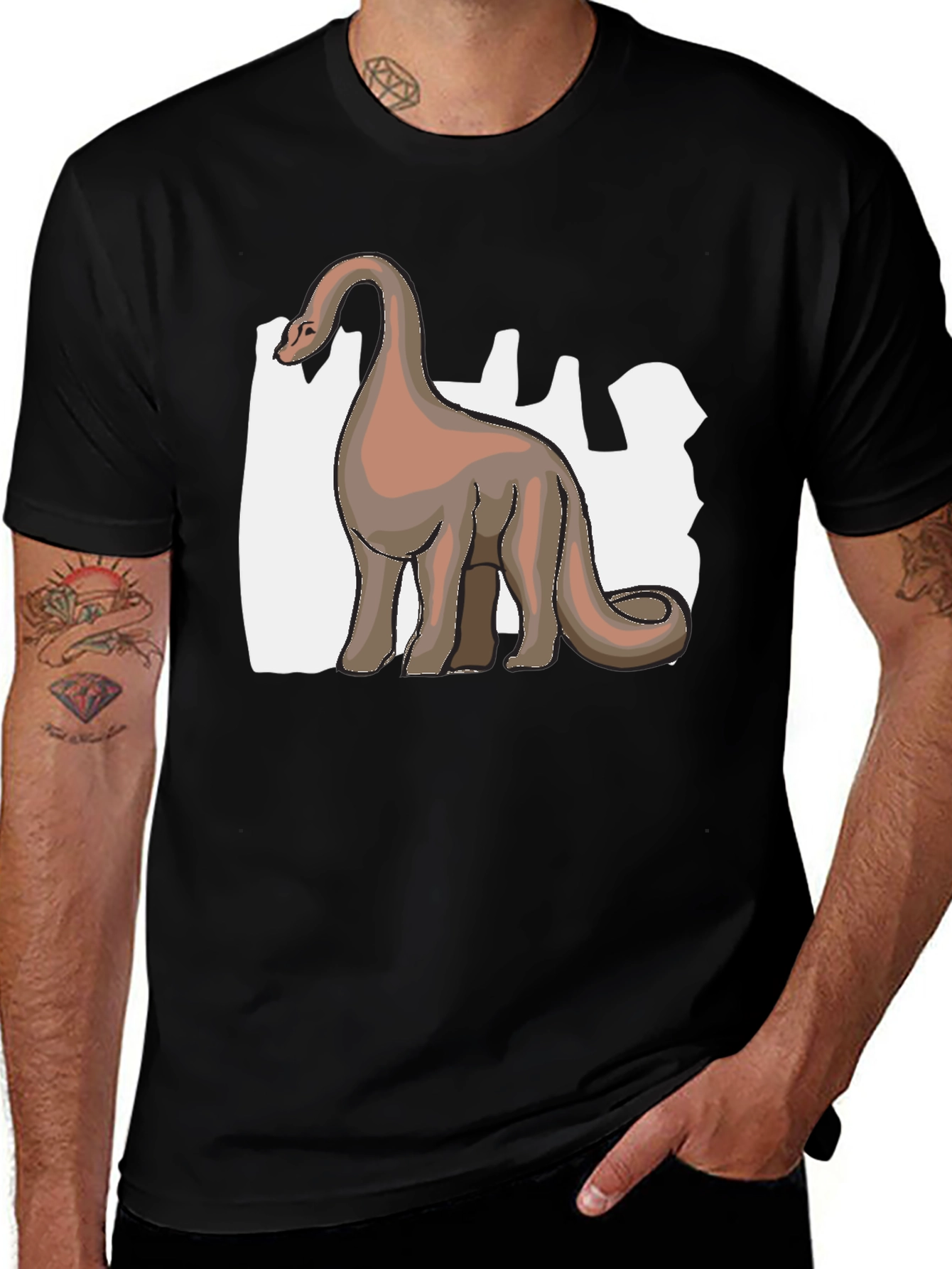 Dinosaur Graphic T-Shirt - Classic Fit