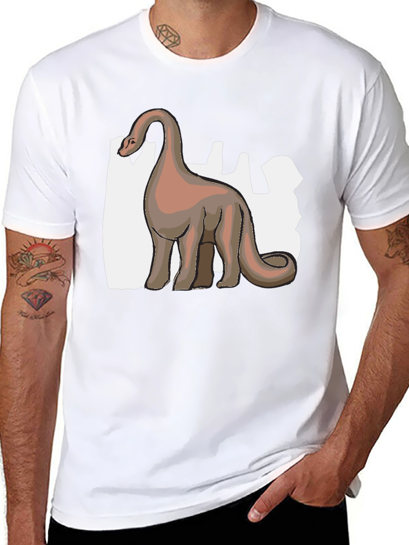 Dinosaur Graphic T-Shirt - Classic Fit