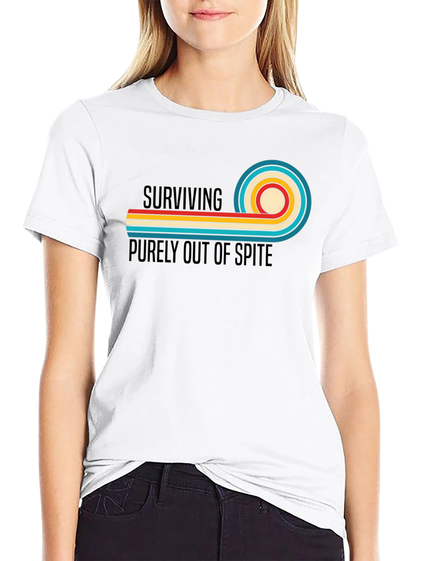 Retro Spite T-Shirt - Surviving Graphic Tee