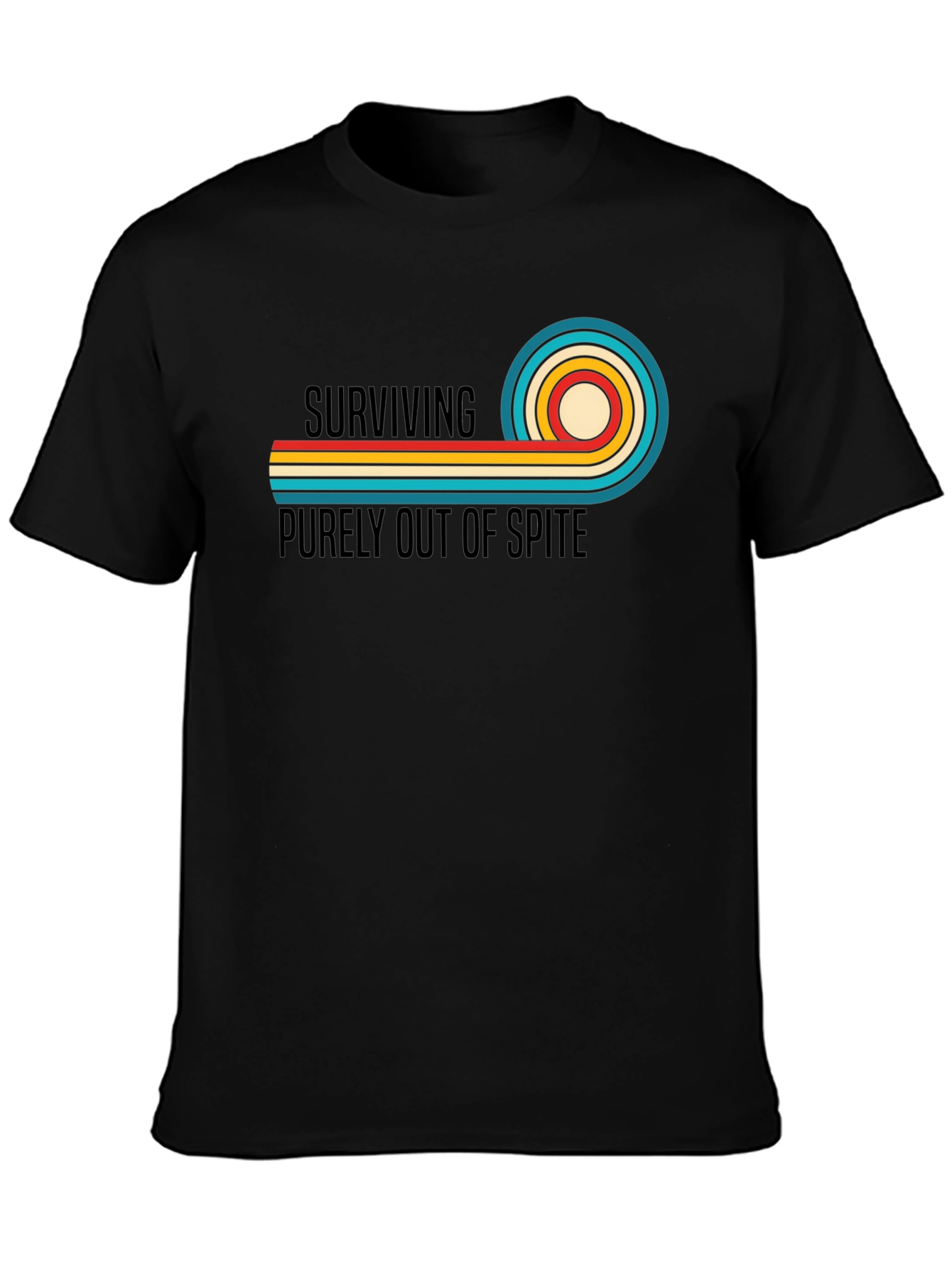 Retro Spite T-Shirt - Surviving Graphic Tee