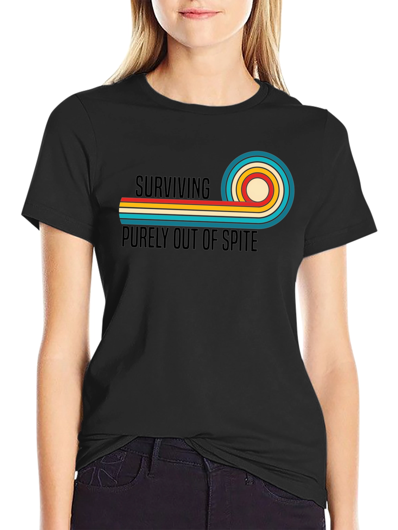 Retro Spite T-Shirt - Surviving Graphic Tee