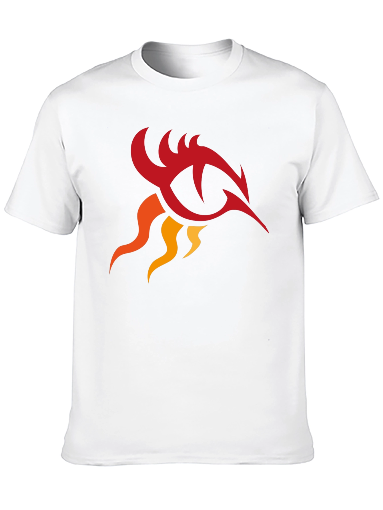Tribal Phoenix Graphic Black T-Shirt