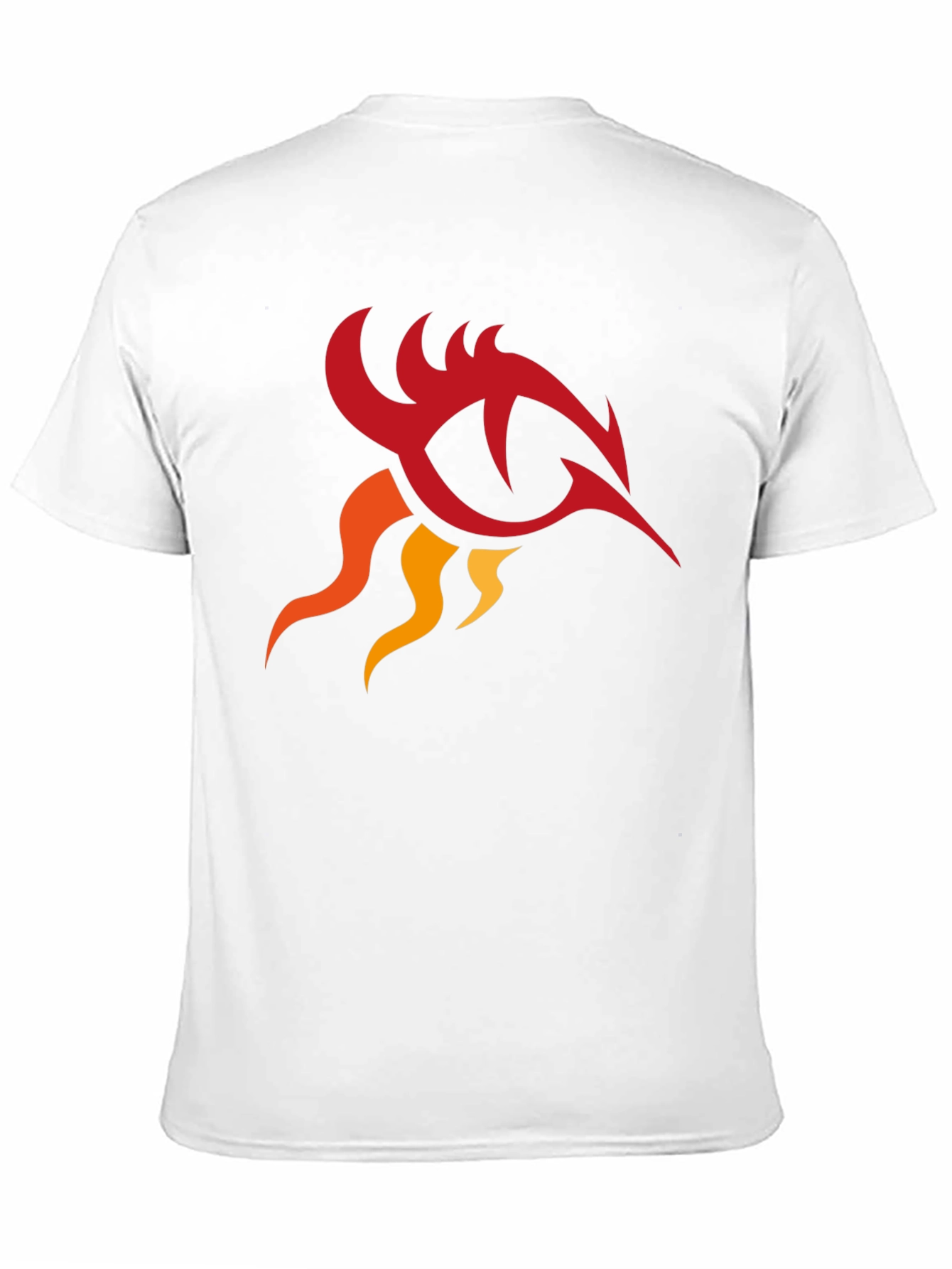 Tribal Phoenix Graphic Black T-Shirt