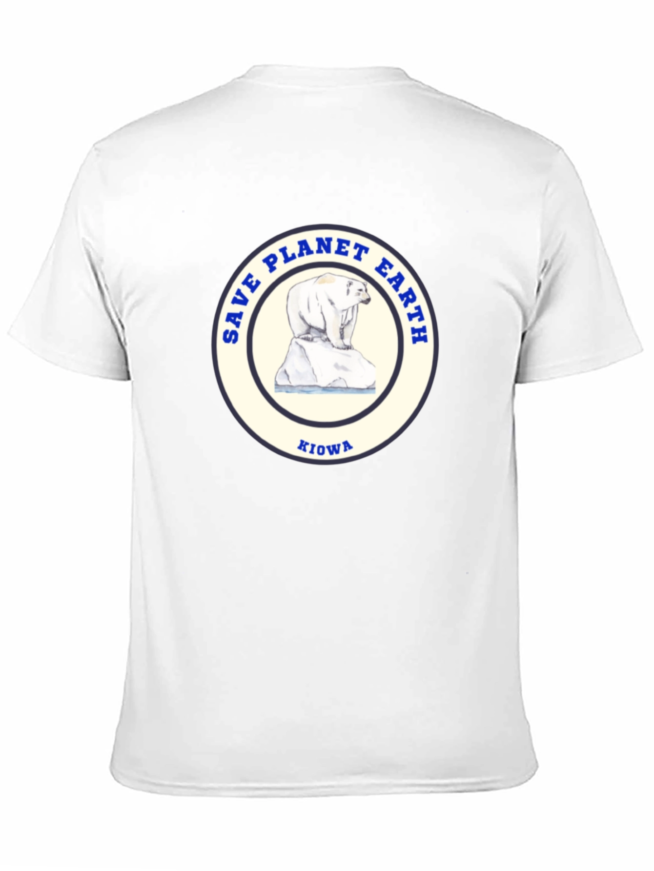 Save Planet Earth T-Shirt Polar Bear Kiowa