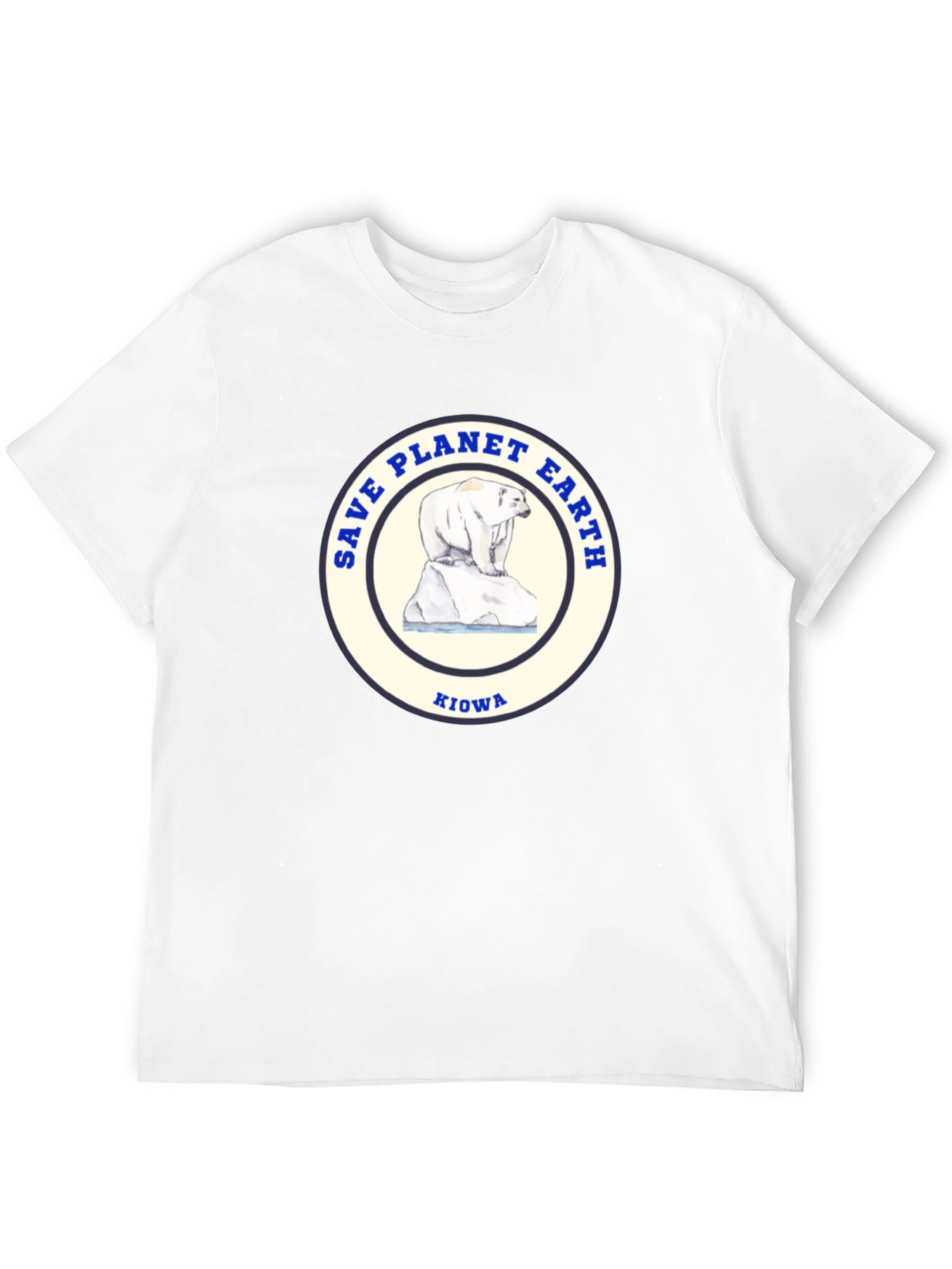 Save Planet Earth T-Shirt Polar Bear Kiowa