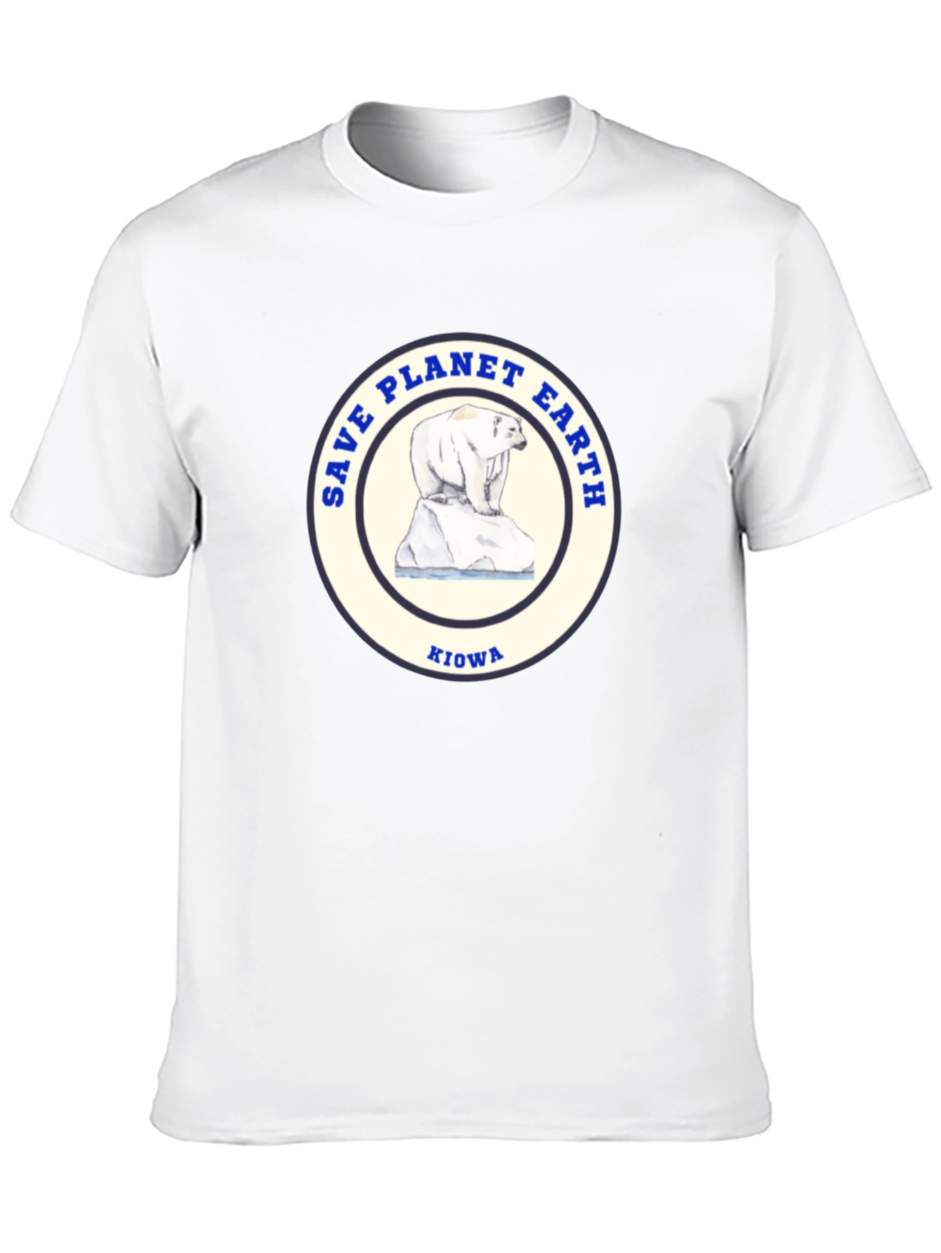 Save Planet Earth T-Shirt Polar Bear Kiowa
