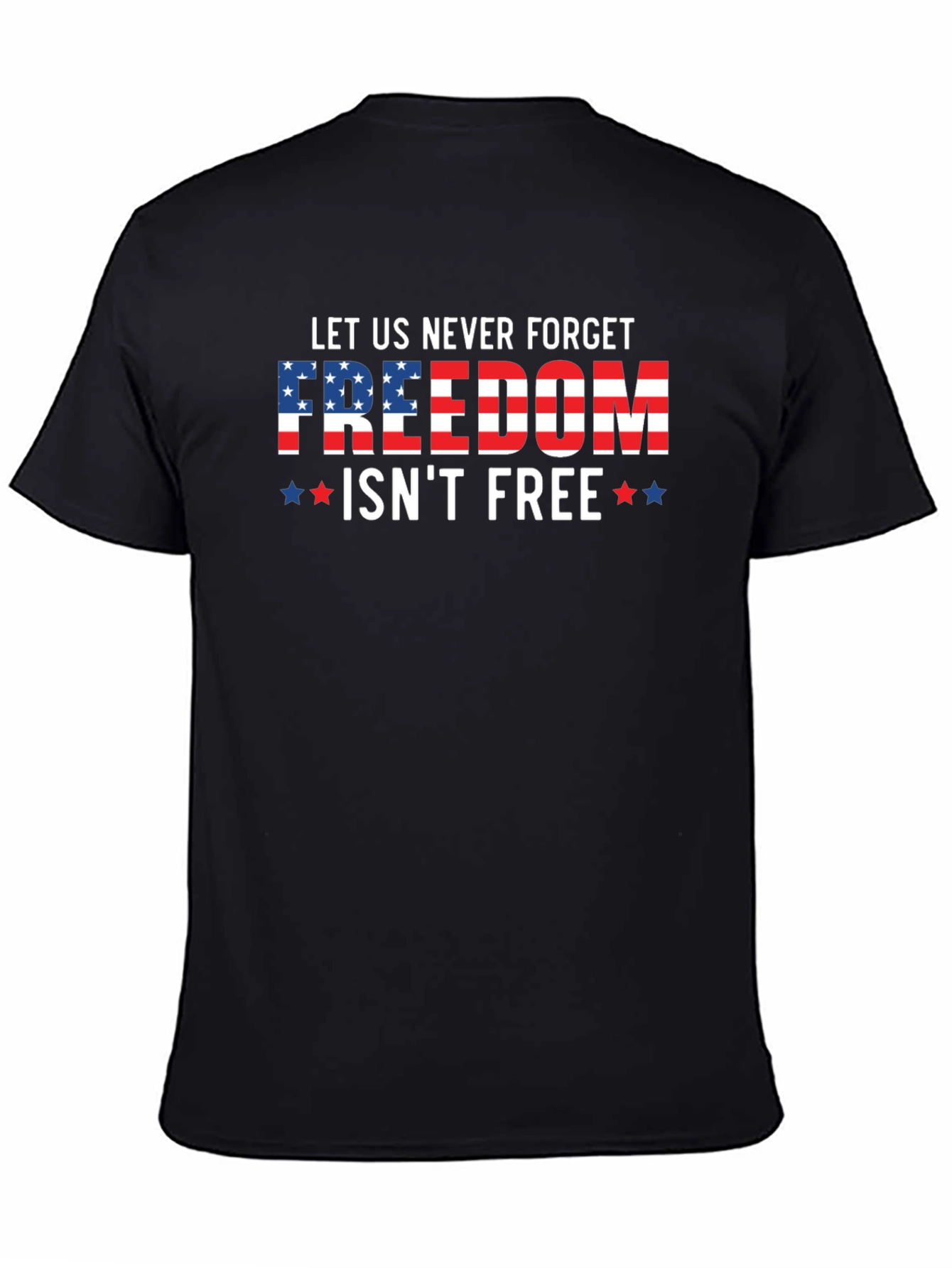 Patriotic Freedom Isnt Free Graphic Tee
