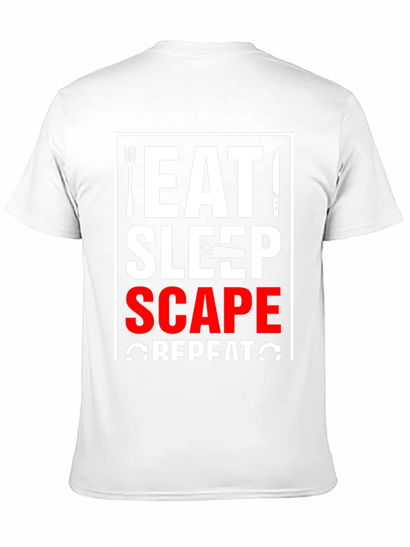 Eat Sleep Scape Repeat Graphic Tee