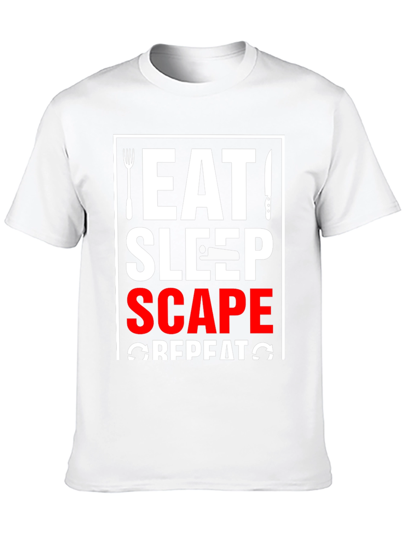 Eat Sleep Scape Repeat Graphic Tee